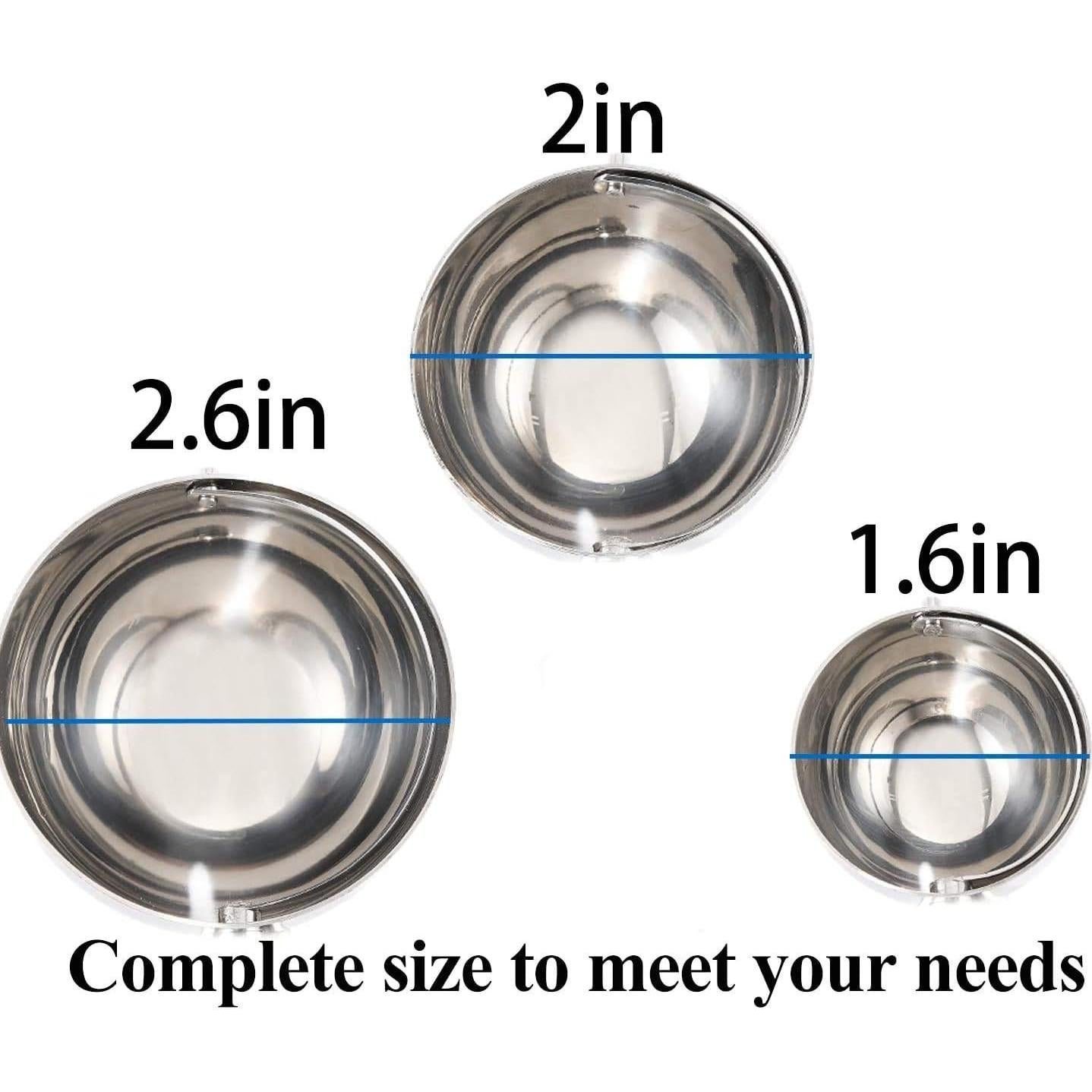 Juego de cucharas para galletas Linwnil - Acero inoxidable 18/8