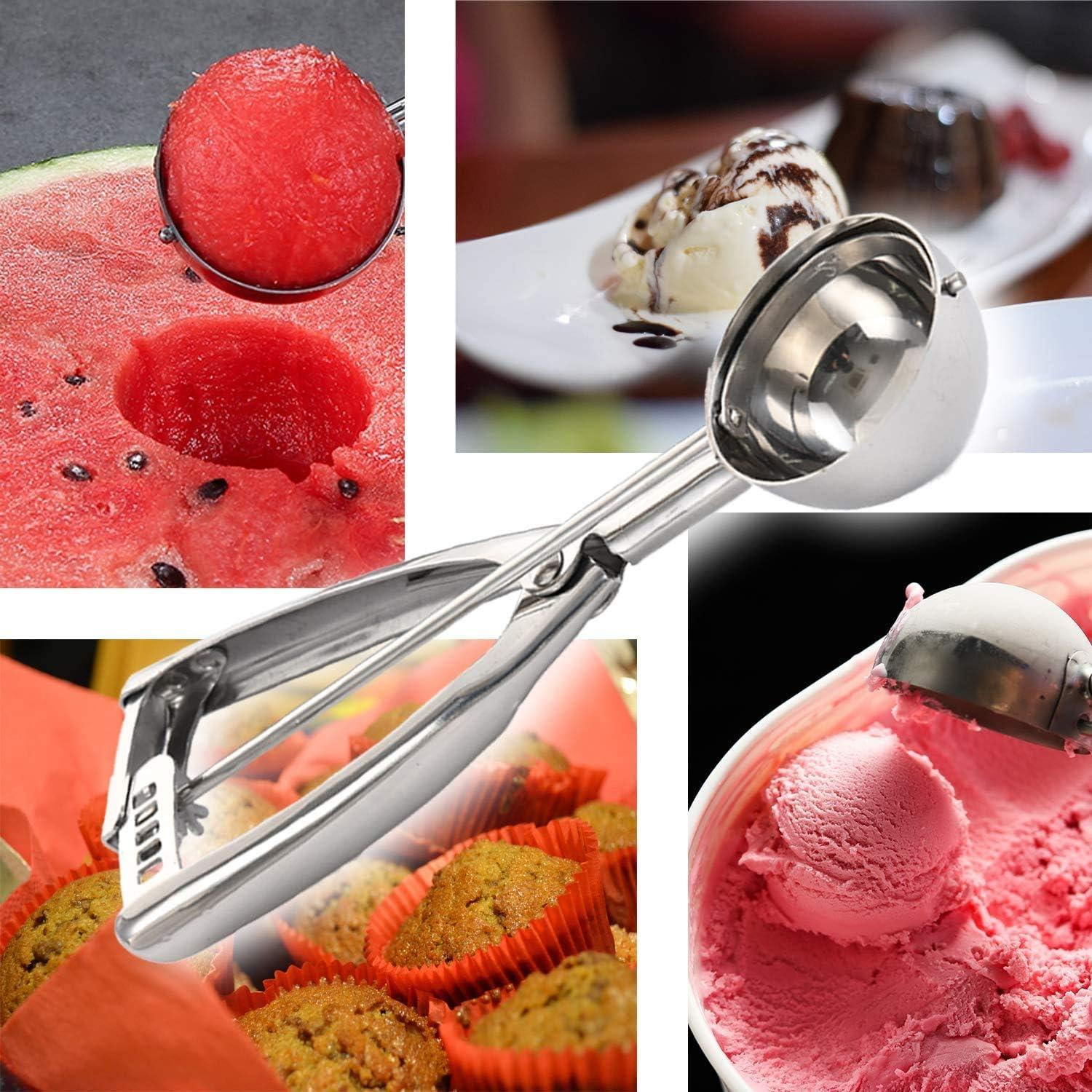 Juego de cucharas para galletas Linwnil - Acero inoxidable 18/8