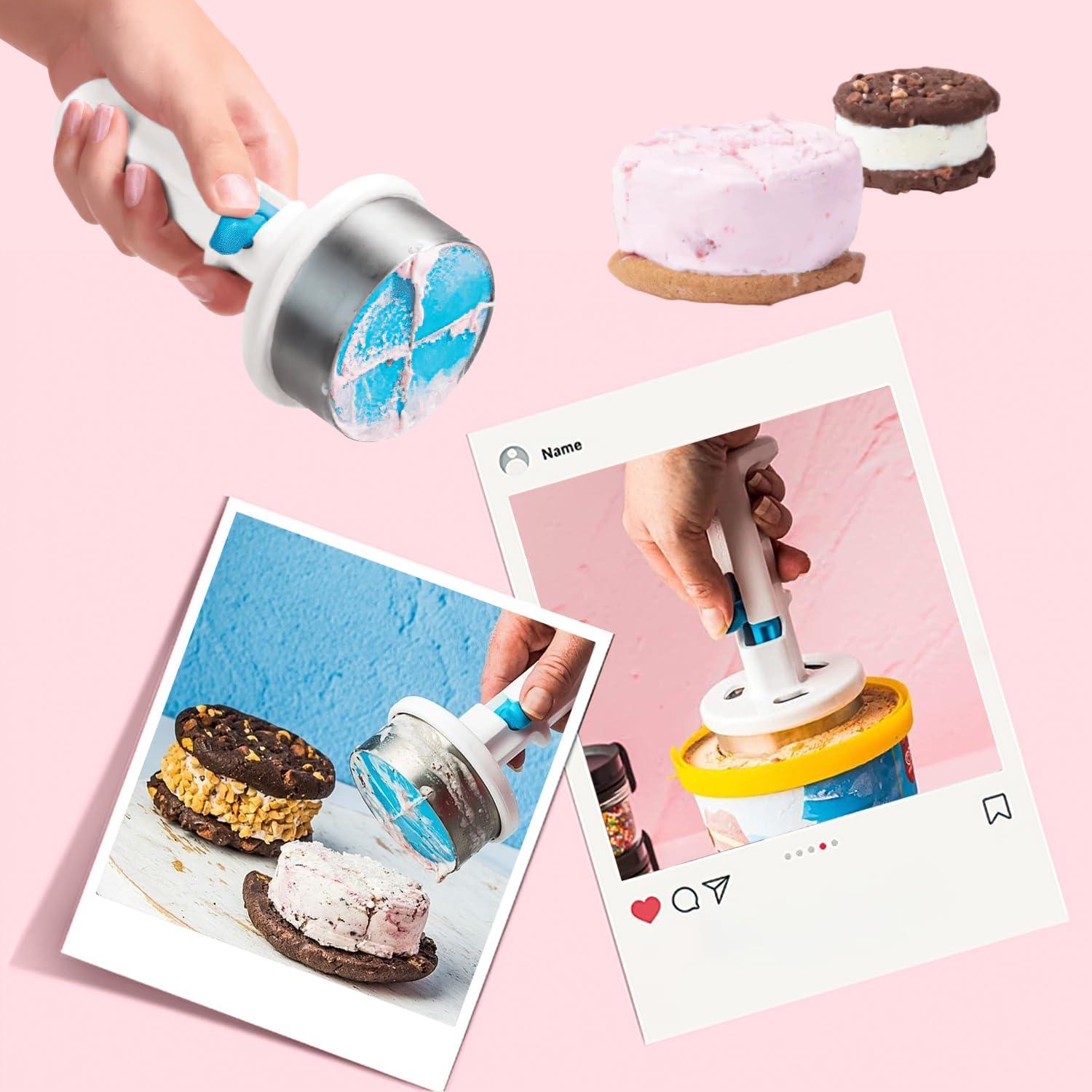 Fabricante de Sándwiches de Helado Holyarm Acero Inoxidable