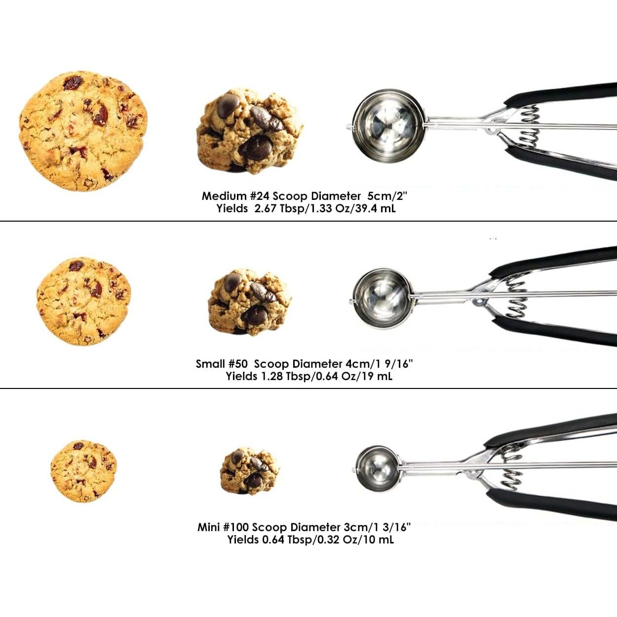 Mini Cucharón para Galletas DS Estilo Distintivo 9.5ml Acero Inoxidable