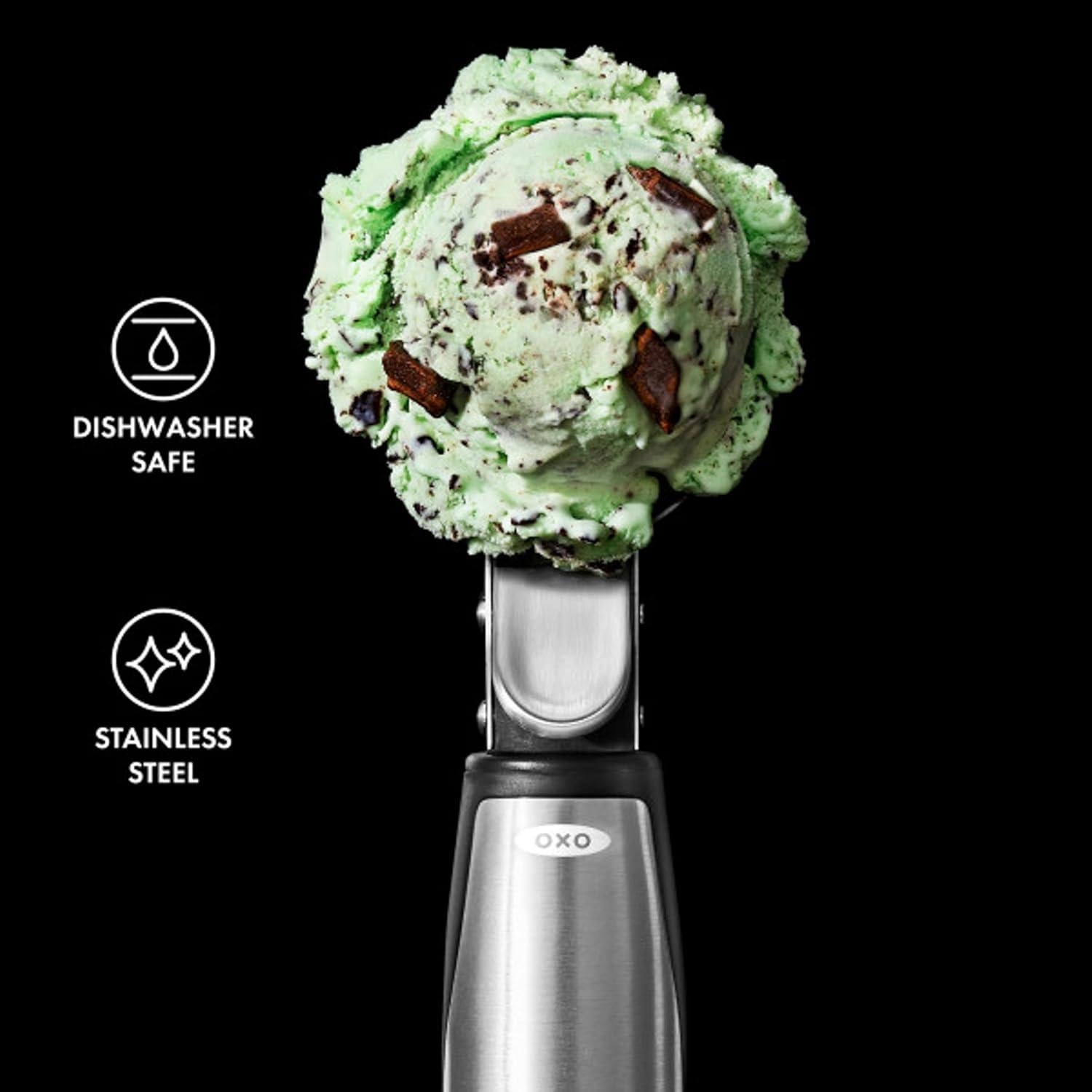 Cucharón de Helado OXO de Acero Inoxidable 19.7cm