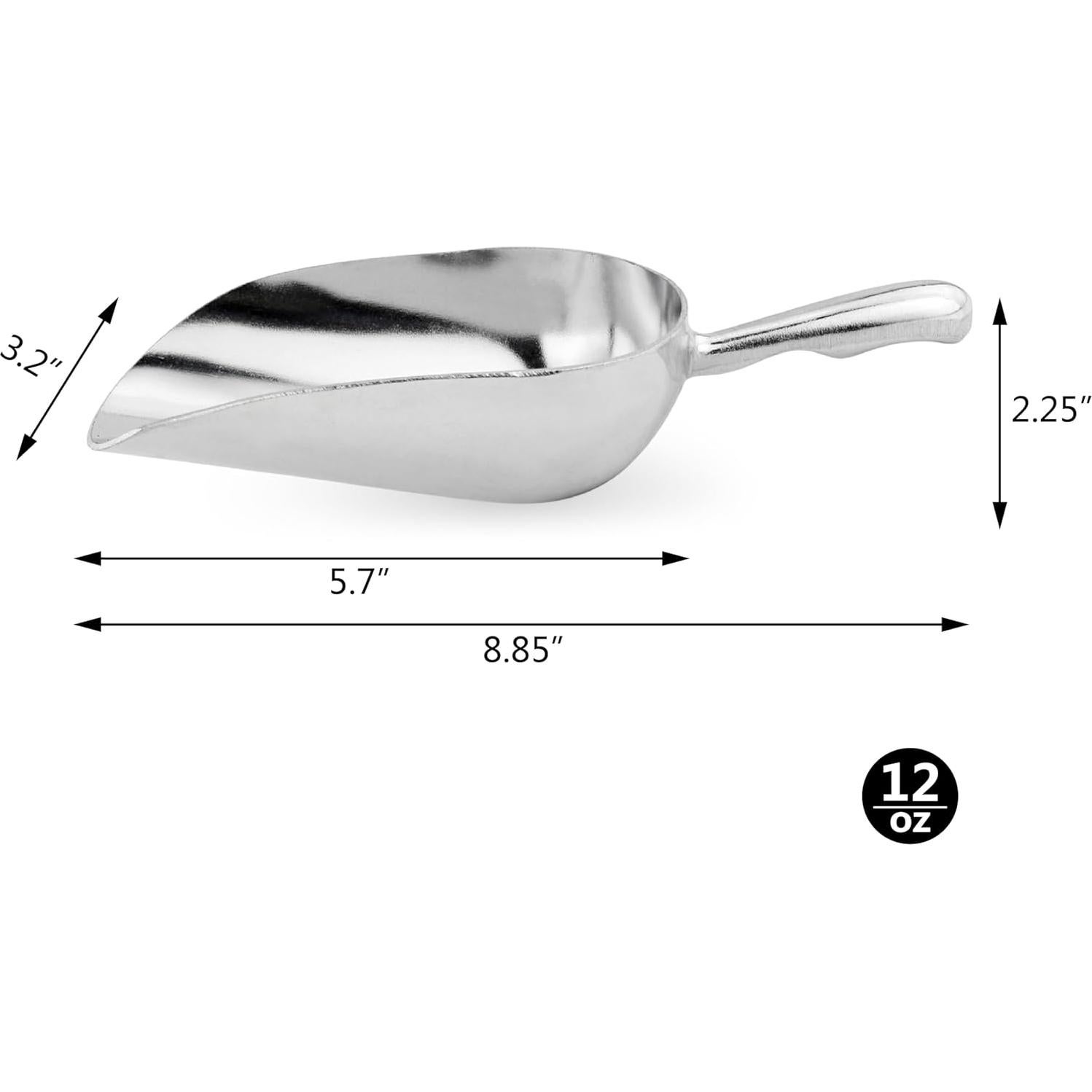 Cucharón de Aluminio Fundido New Star Foodservice 340g