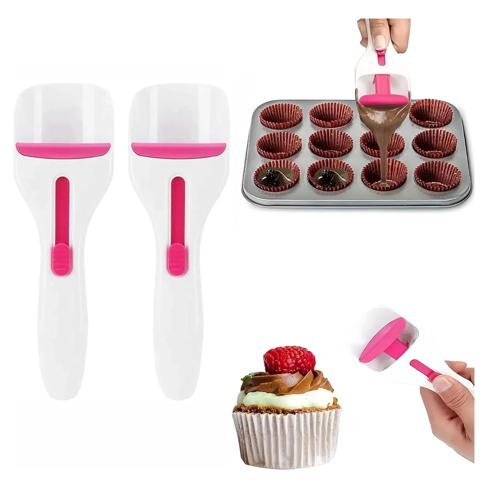 Dispensador de Masa para Cupcakes Tydlig - Libre de BPA, Apto Lavavajillas