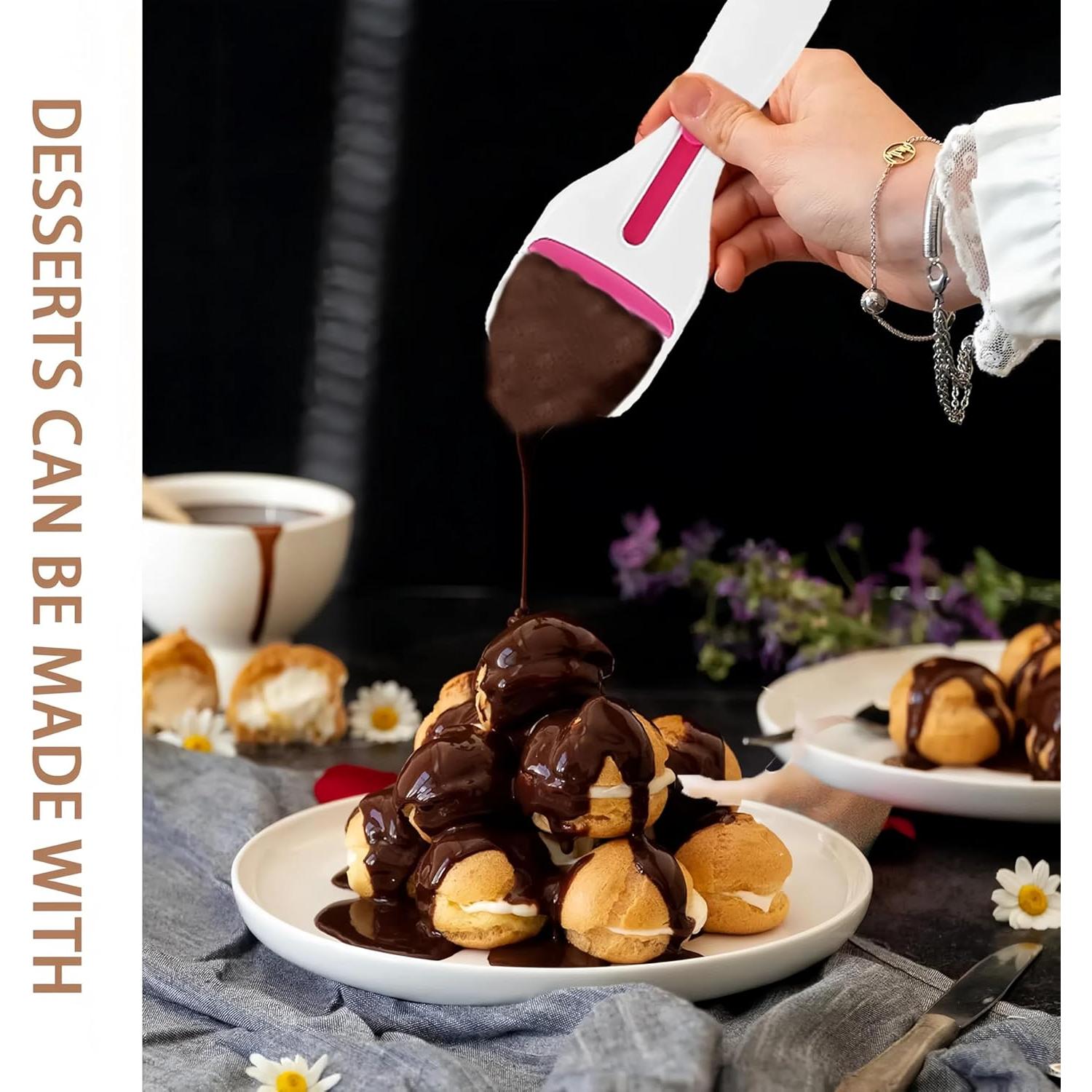 Dispensador de Masa para Cupcakes Tydlig - Libre de BPA, Apto Lavavajillas