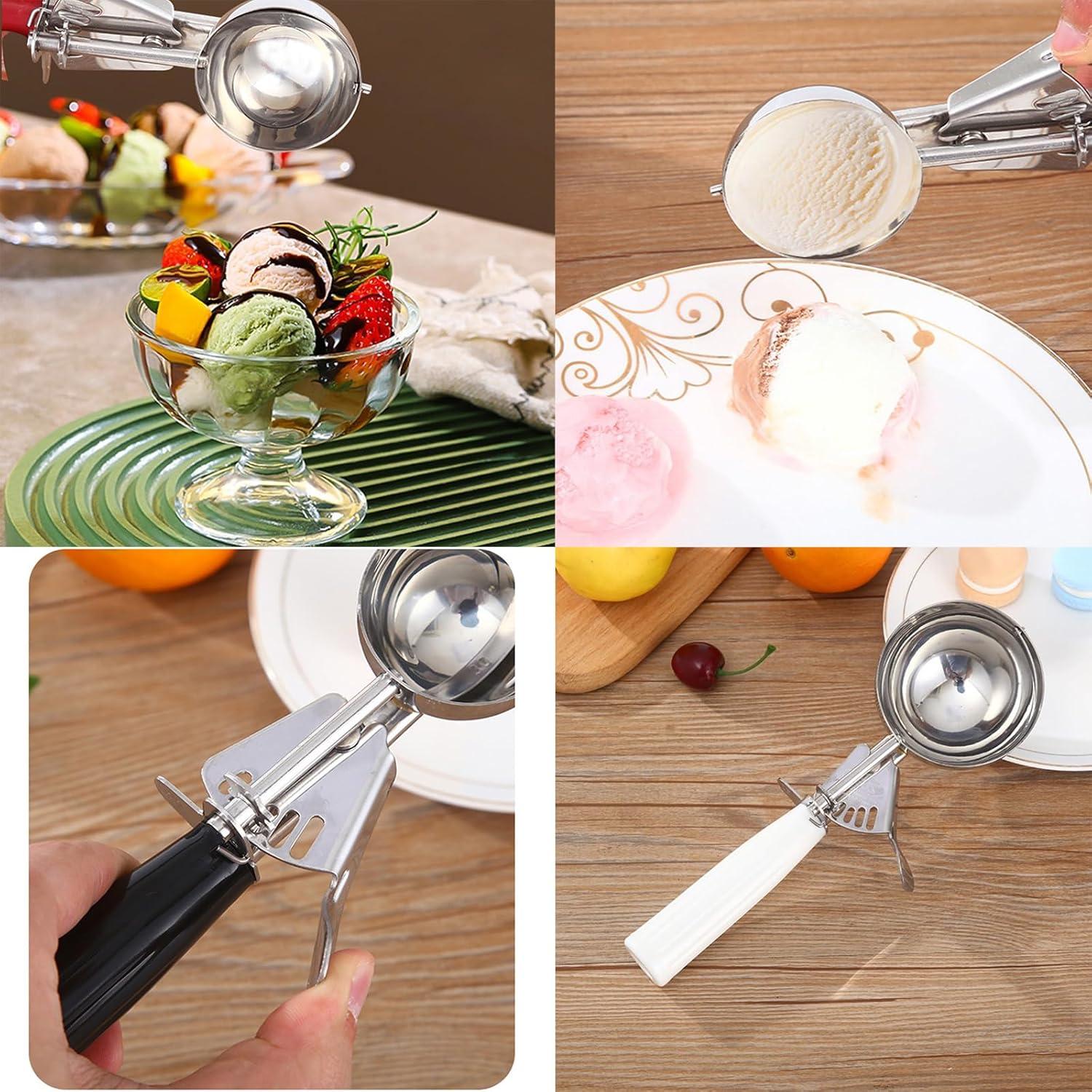 Cucharón de Porciones Acero Inoxidable Tangcen 113g