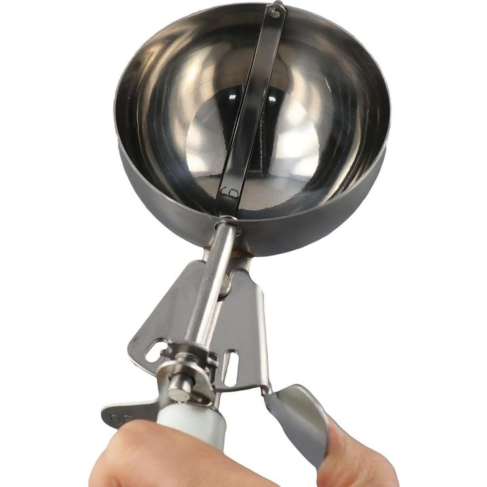 Cucharón de Porciones Acero Inoxidable Tangcen 113g