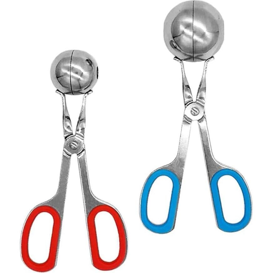 Hacedor de Albóndigas QMOEH 2 PCS Antideslizante Acero Inoxidable
