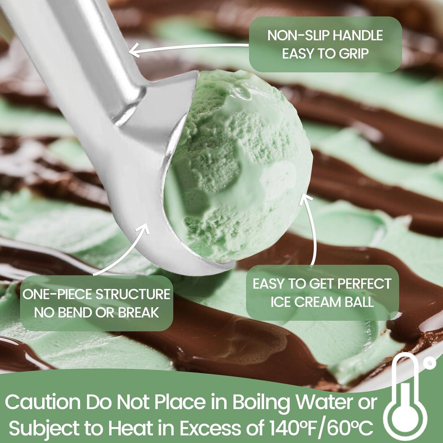 Cucharón de Helado HANSGO 18 cm Antiadherente 2PCS