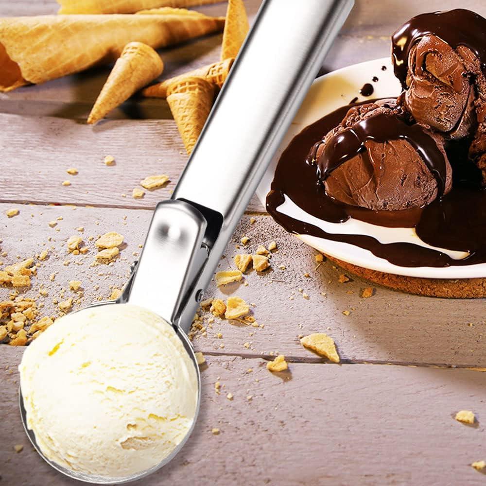 Cuchara para Helado de Acero Inoxidable TONGNENGLIU 19.2cm