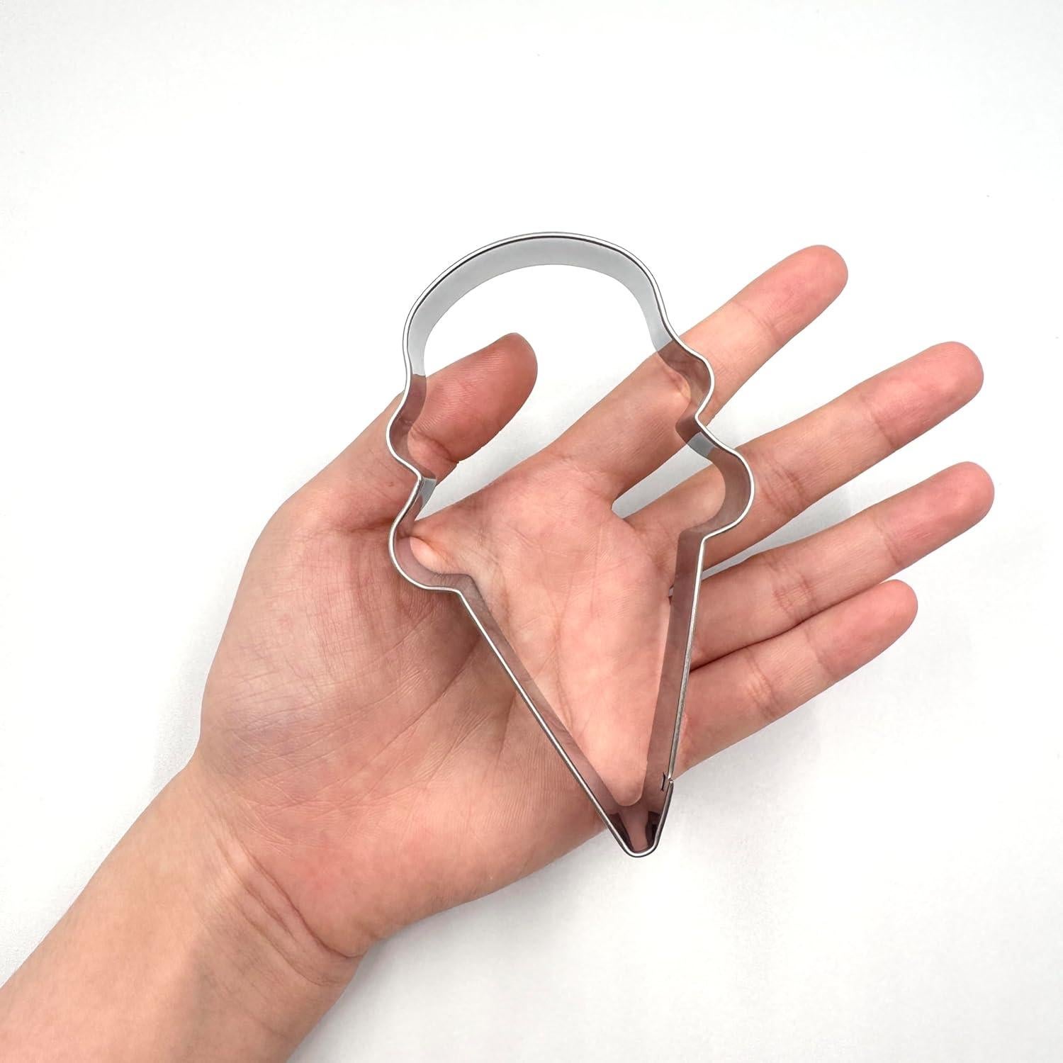 Cortador de Galletas Cono de Helado LILIAO Acero Inoxidable