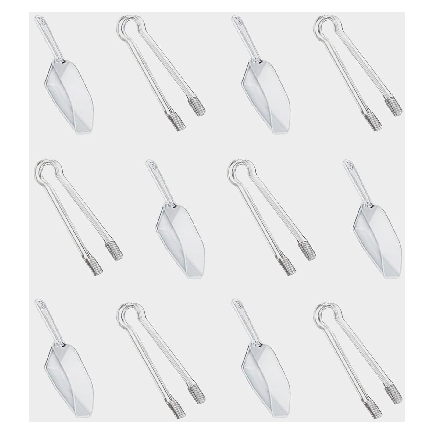 Pinzas de Cocina y Cucharas de Hielo ISMARTEN - 6 Piezas