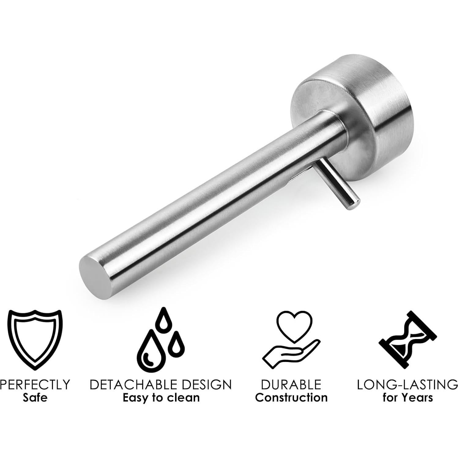 Molde para Falafel Victhur de Acero Inoxidable 4 cm - Fácil Limpieza