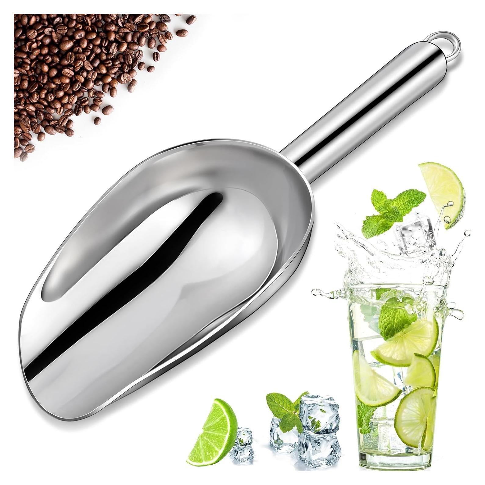 Cuchara de Hielo OLESBUR de Acero Inoxidable 85g - Multifuncional