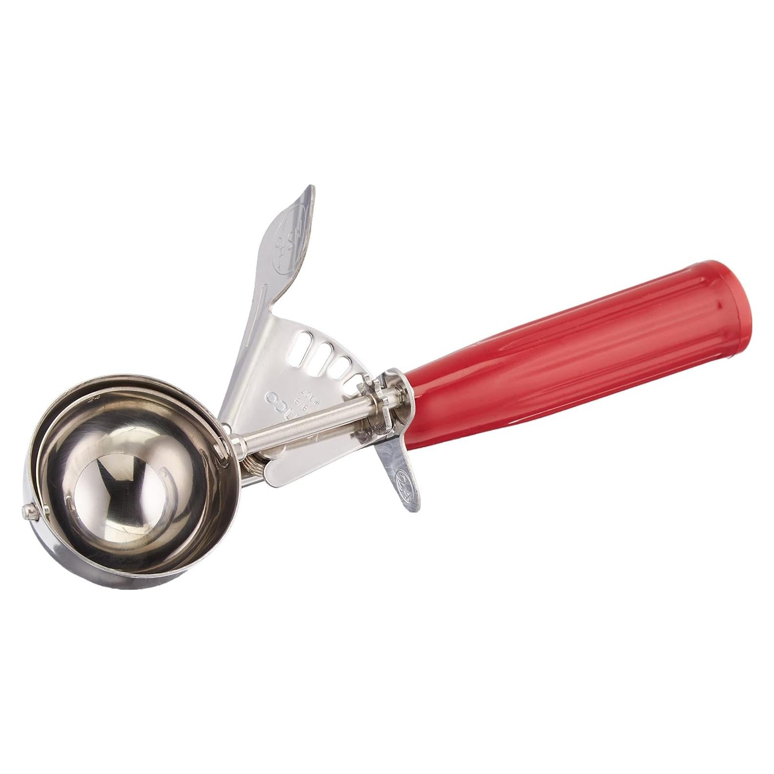 Cucharón de Helado Winco ICD-24 con Mango de Plástico 49.6ml