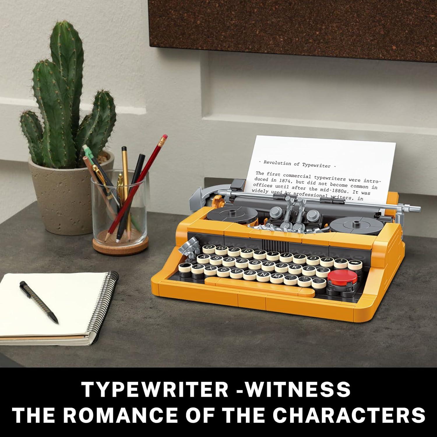 Set de Construcción Vintage JMBricklayer 20131 - Máquina de Escribir, Walkman y Televisor