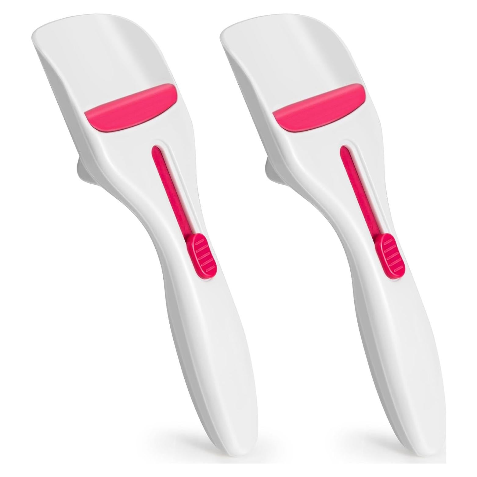 Set 2 Cucharones para Masa Sykexonm Rosa y Blanco