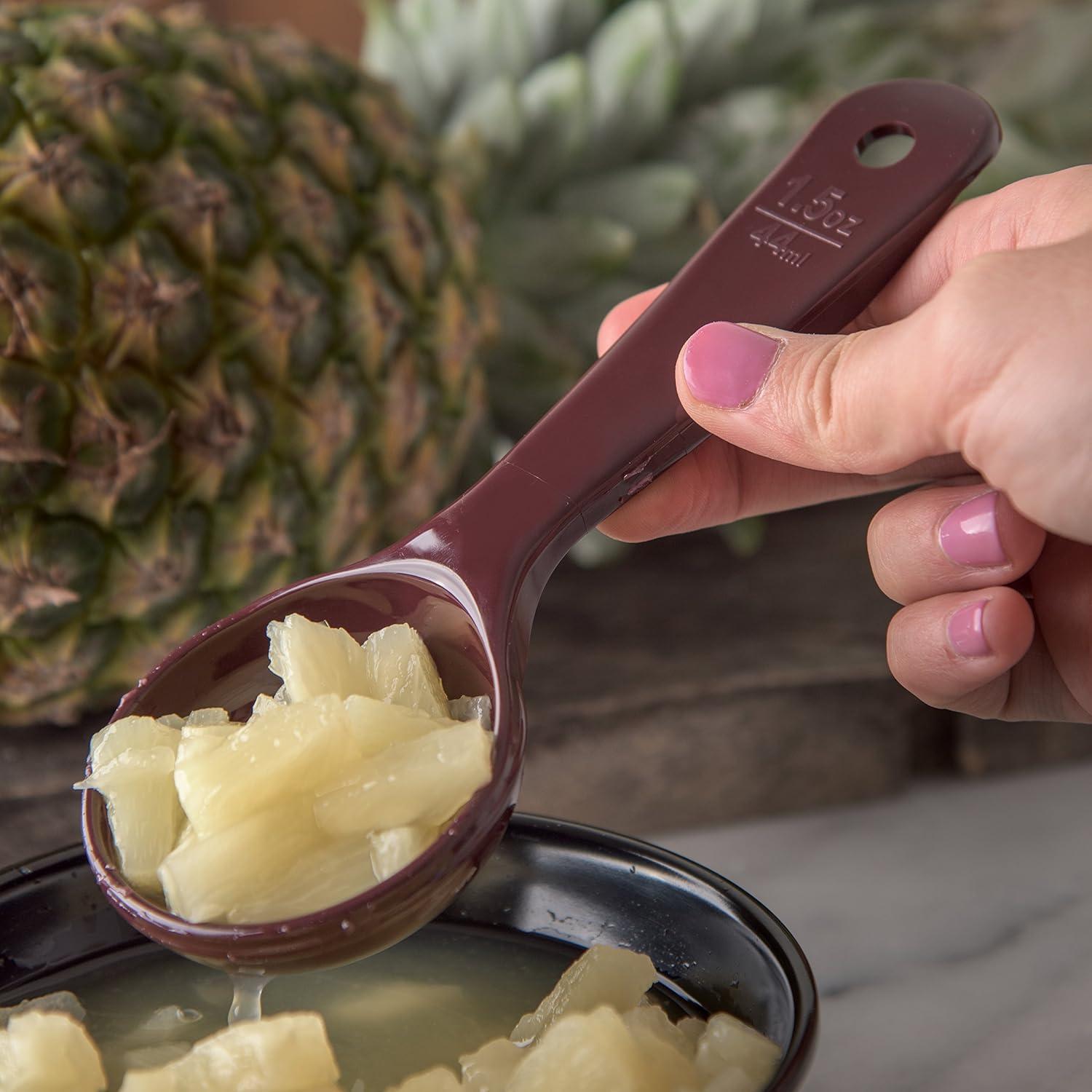 Cucharón de Control de Porciones Carlisle 496101 1.5 oz Marrón Rojizo