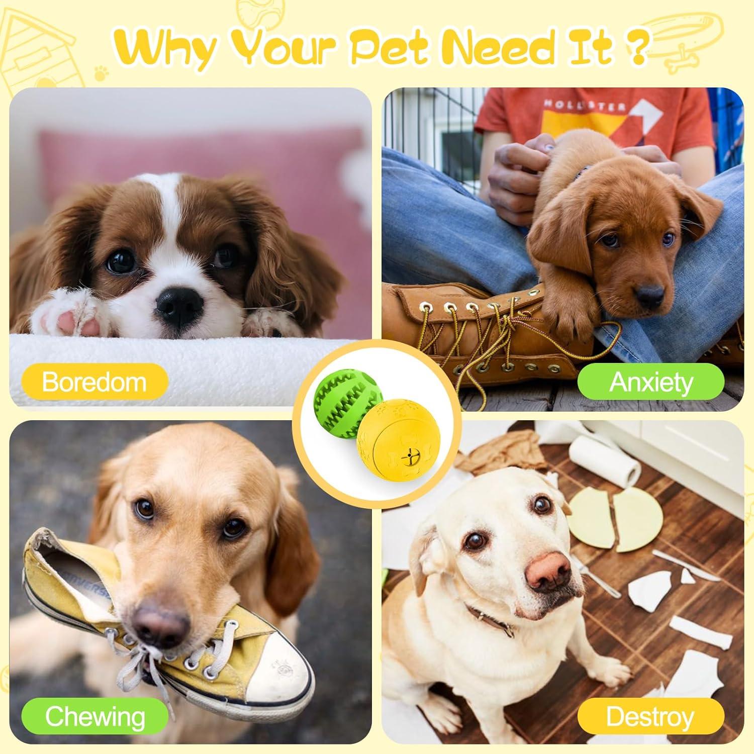 Juguete Interactivo para Perros HIPPIH - Bola Dispensadora