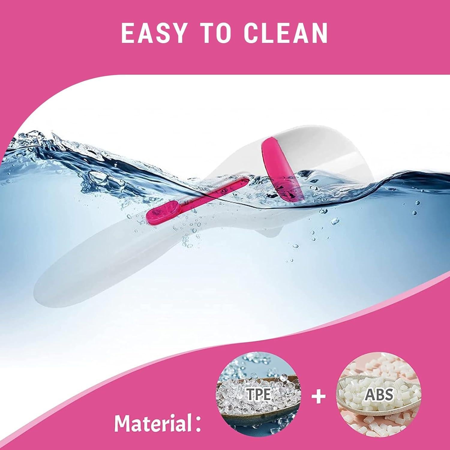 Dispensador de masa para cupcakes 2 piezas con botón deslizante