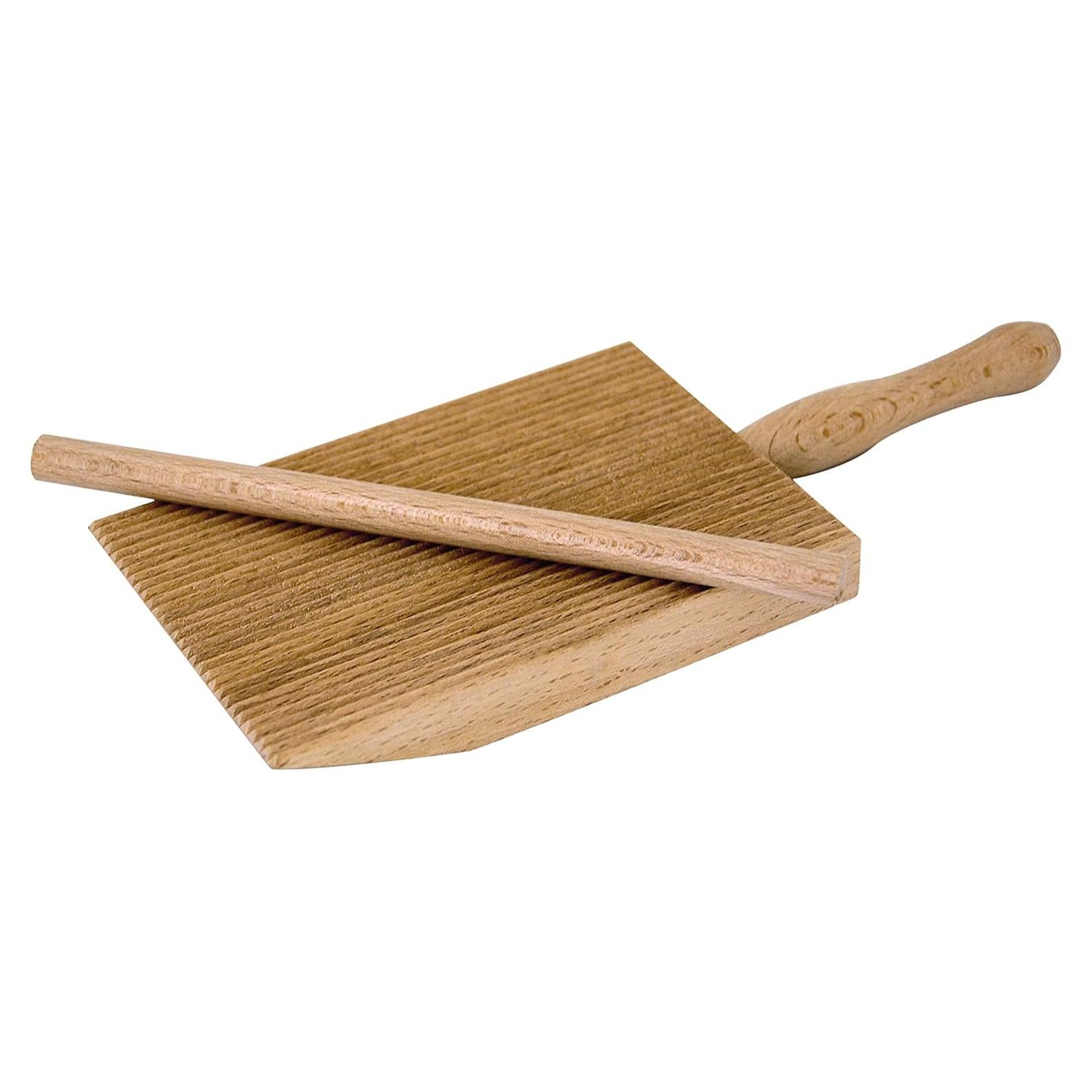 Tabla de Madera Tredoni para Gnocchi y Garganelli 12.5x9 cm