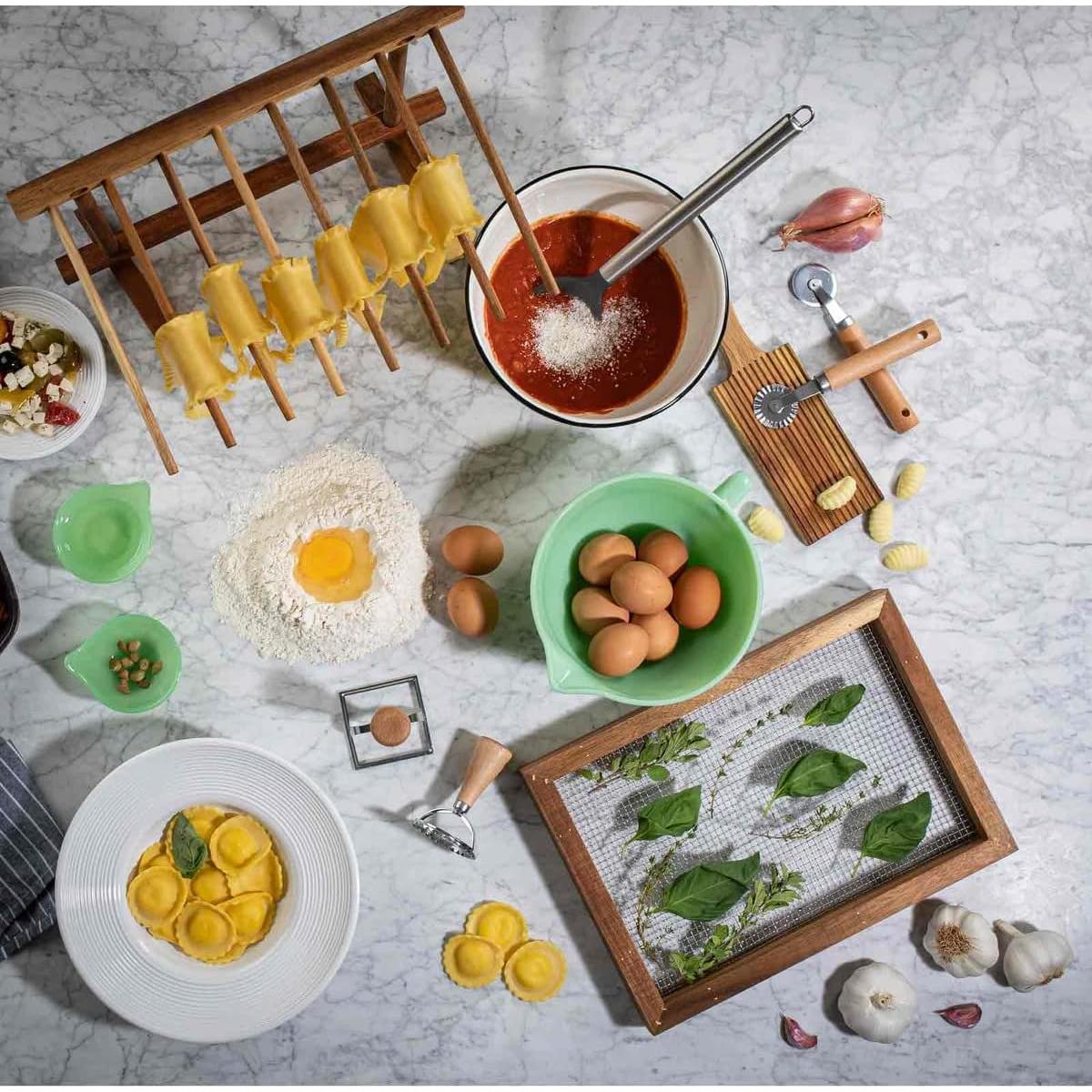 Tabla para Gnocchi Tablecraft 11085 de Madera de Acacia 23.8 cm