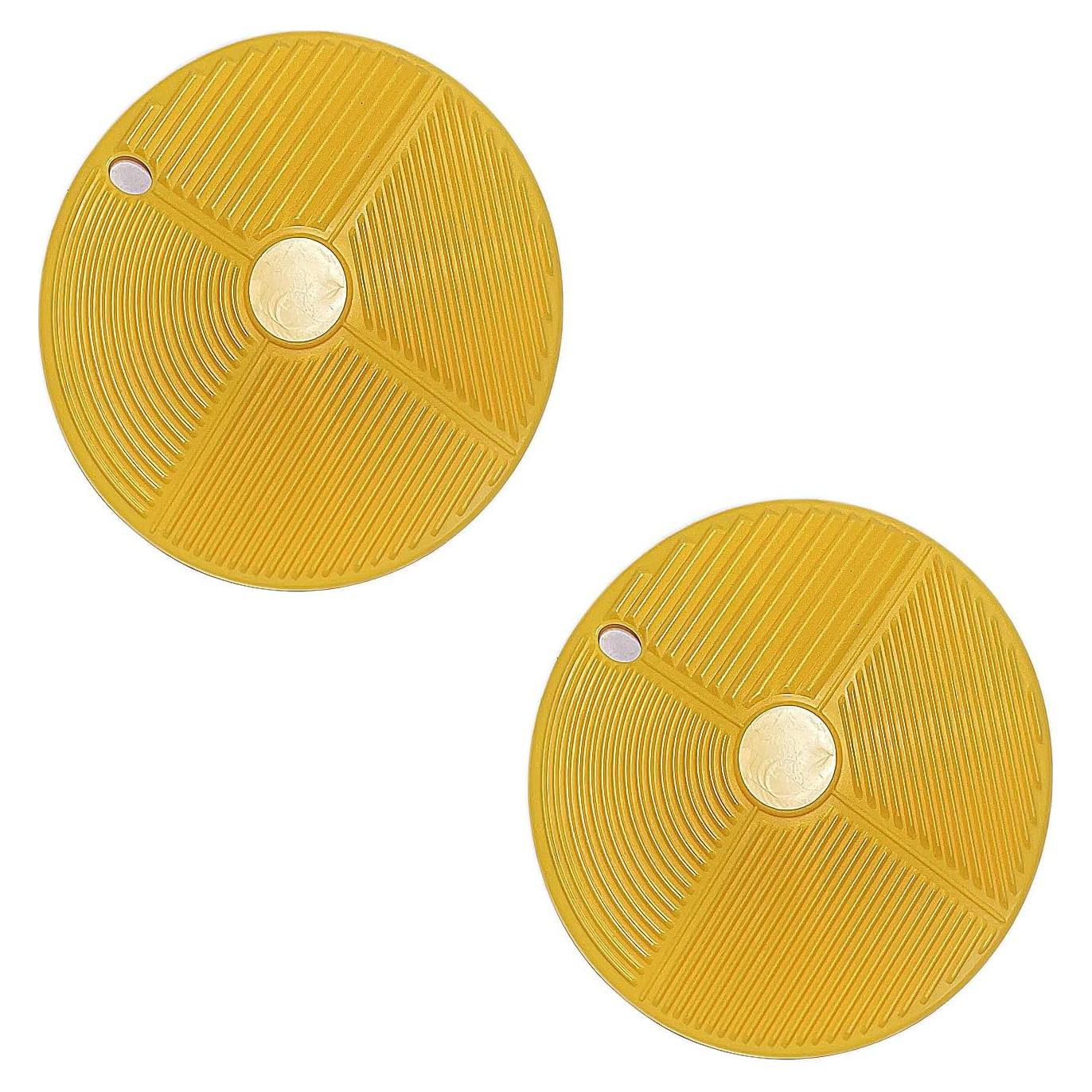 Juego de 2 Tablas de Gnocchi LESYDGSI - Plástico Amarillo