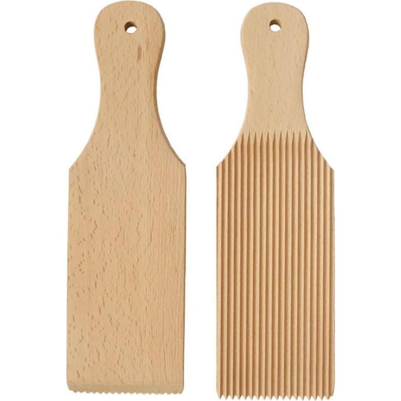 Tabla de Gnocchi de Madera Luzen 24x7cm Herramienta de Cocina