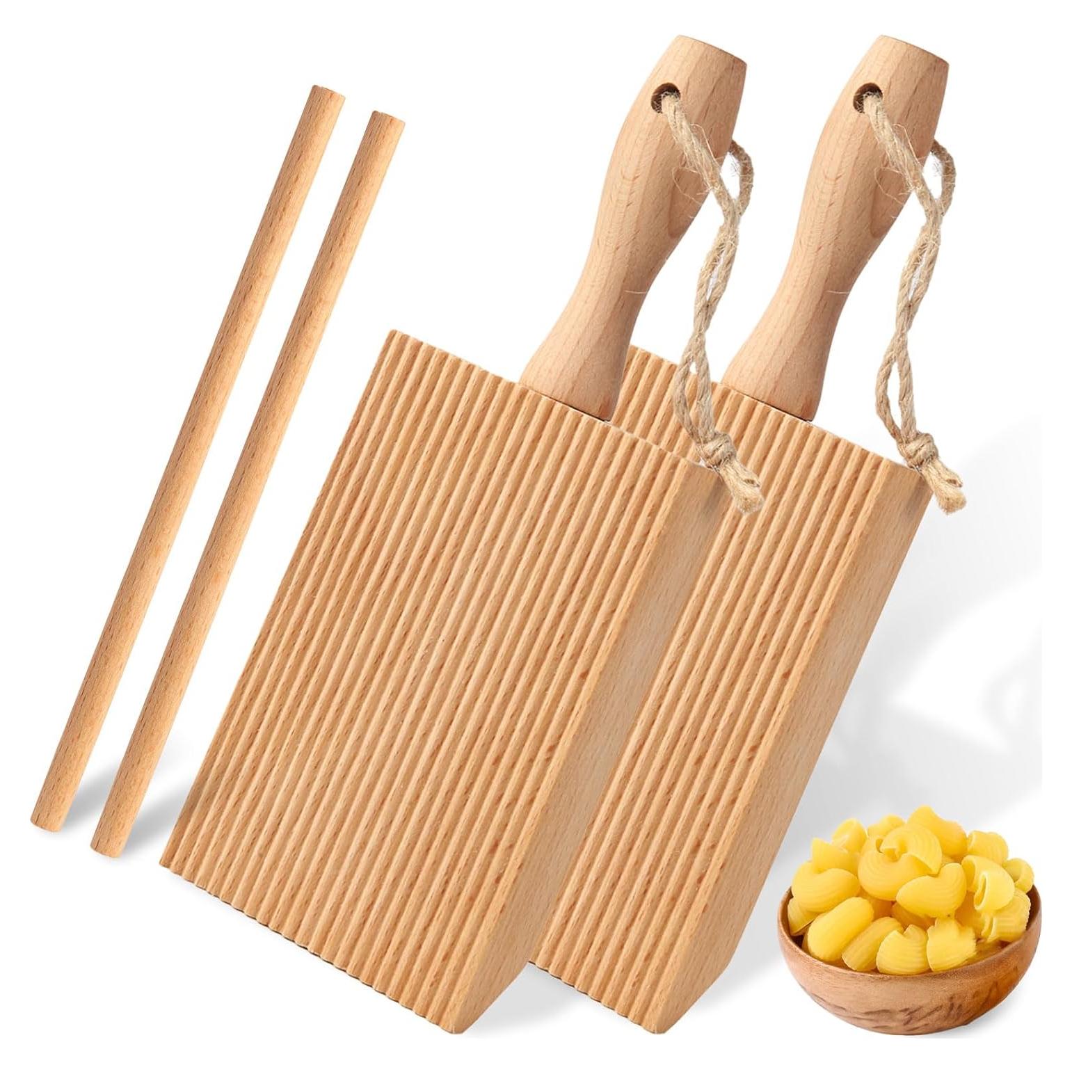 Juego de 2 Tablas de Pasta Jiecatac de Madera de Haya