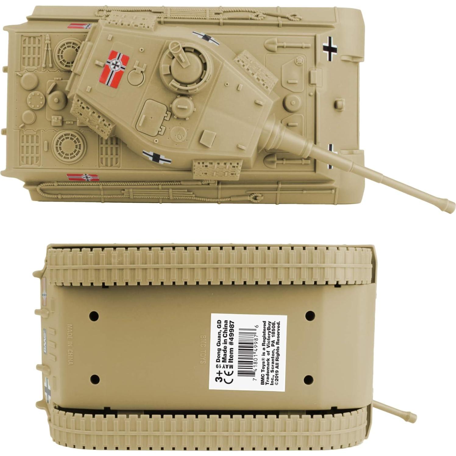 Tanque Rey Tigre Alemán WW2 BMC 1:32 Detalles Auténticos