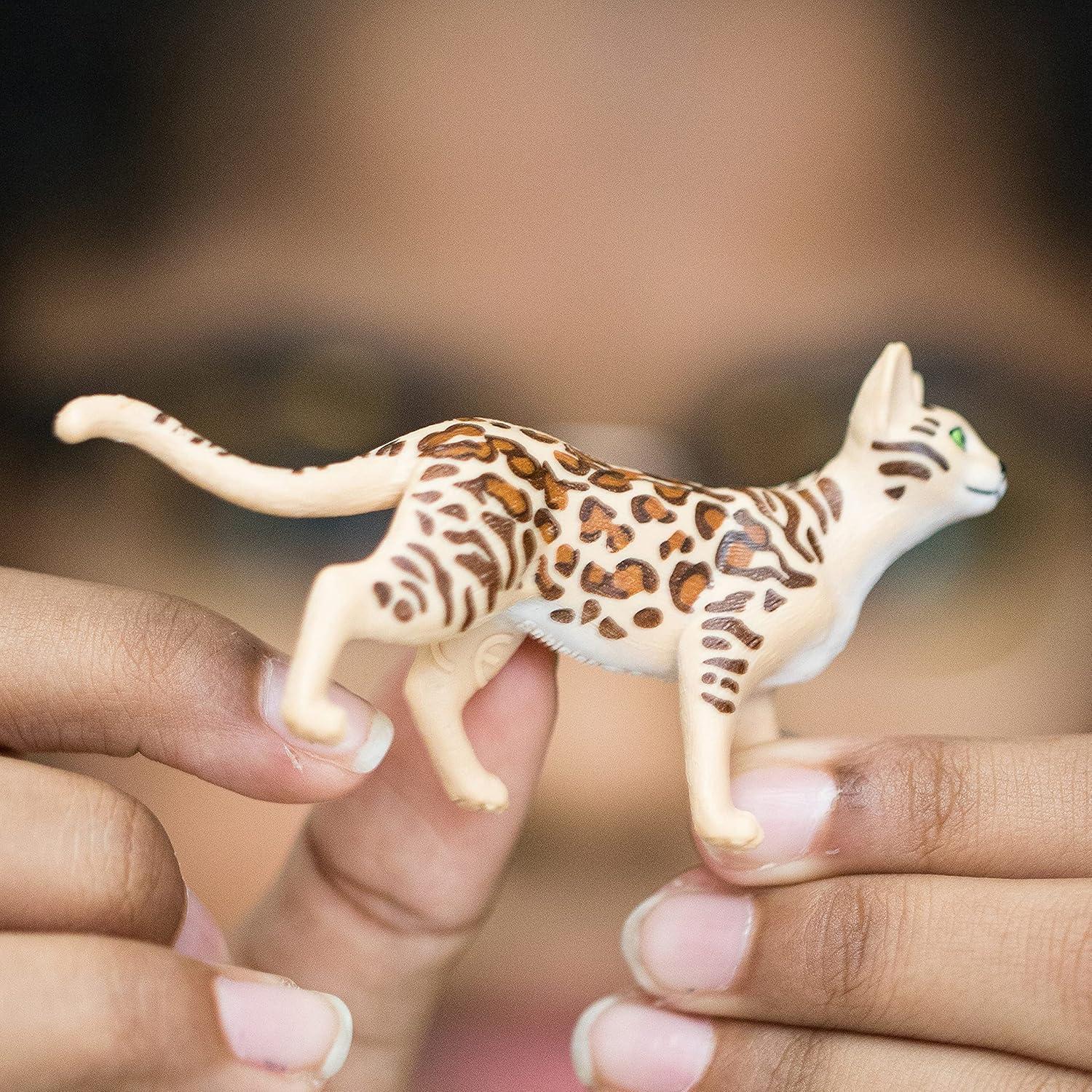 Gato Bengalí Schleich - Juguete Realista para Niños 3+