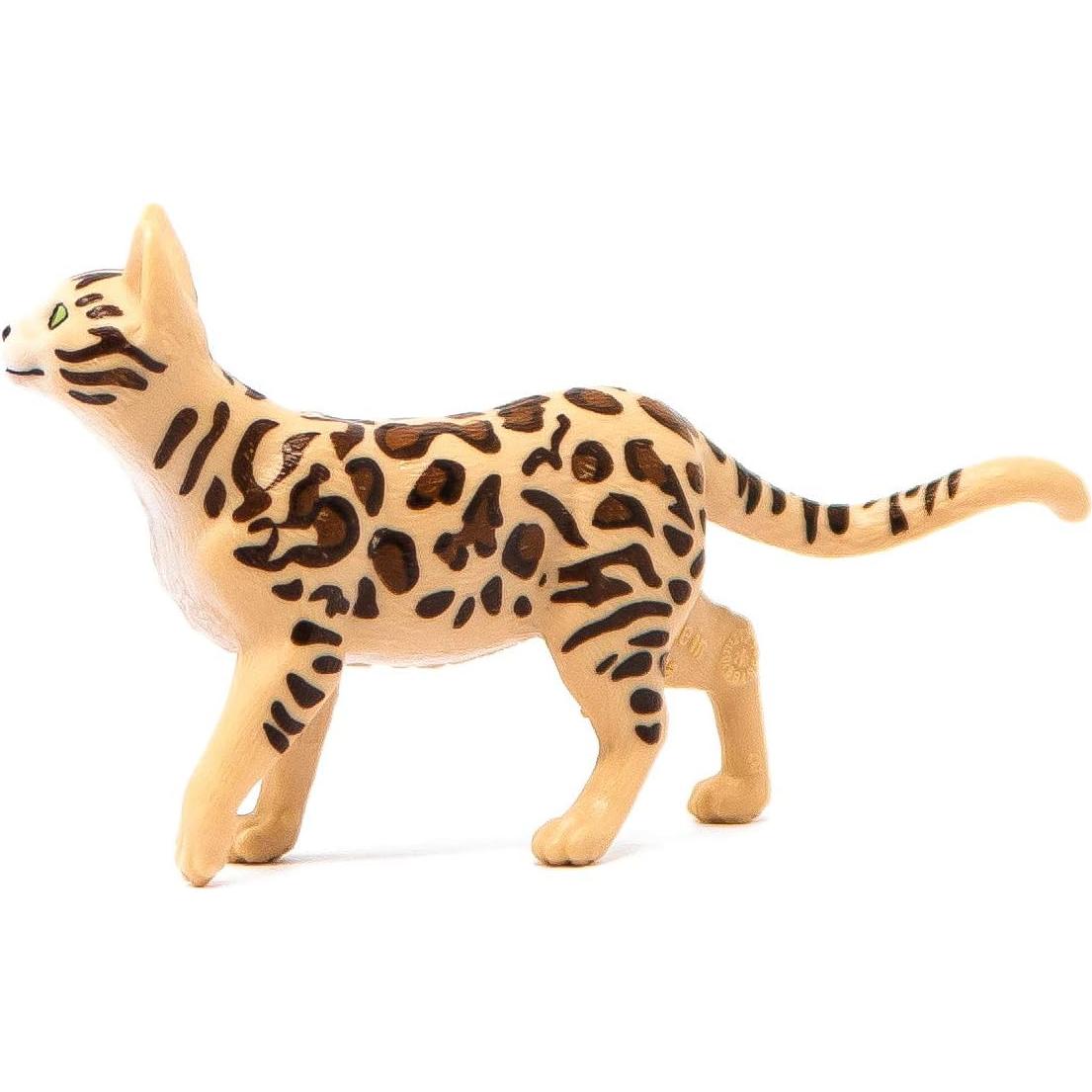 Gato Bengalí Schleich Farm World 8.38x4.57cm para Niños