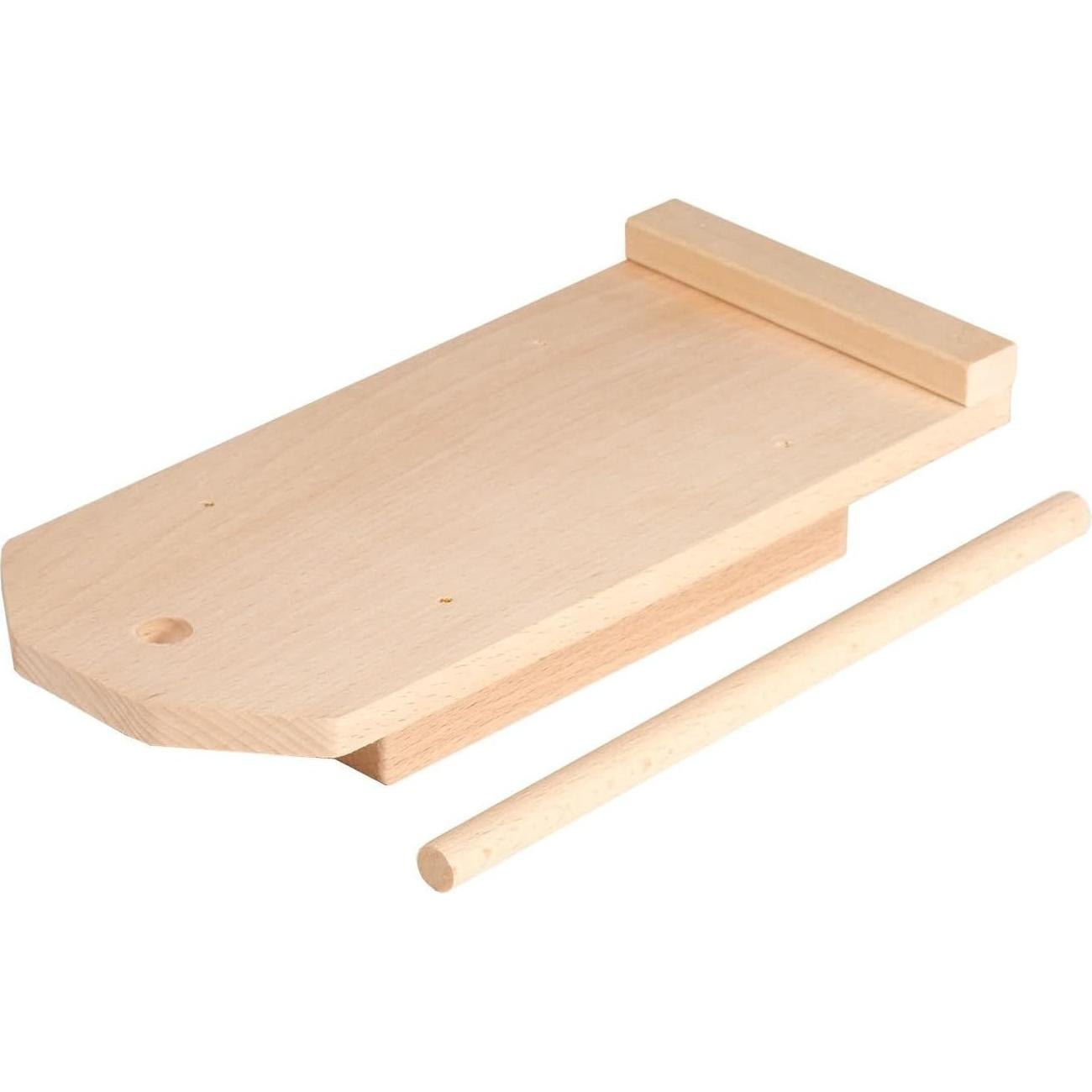 Tablero de Madera de Haya Tagliapasta para Dumplings 18x26 cm