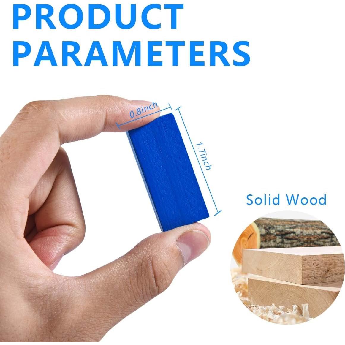 Conjunto de 600 Bloques de Dominó OBTANIM de Madera Coloridos