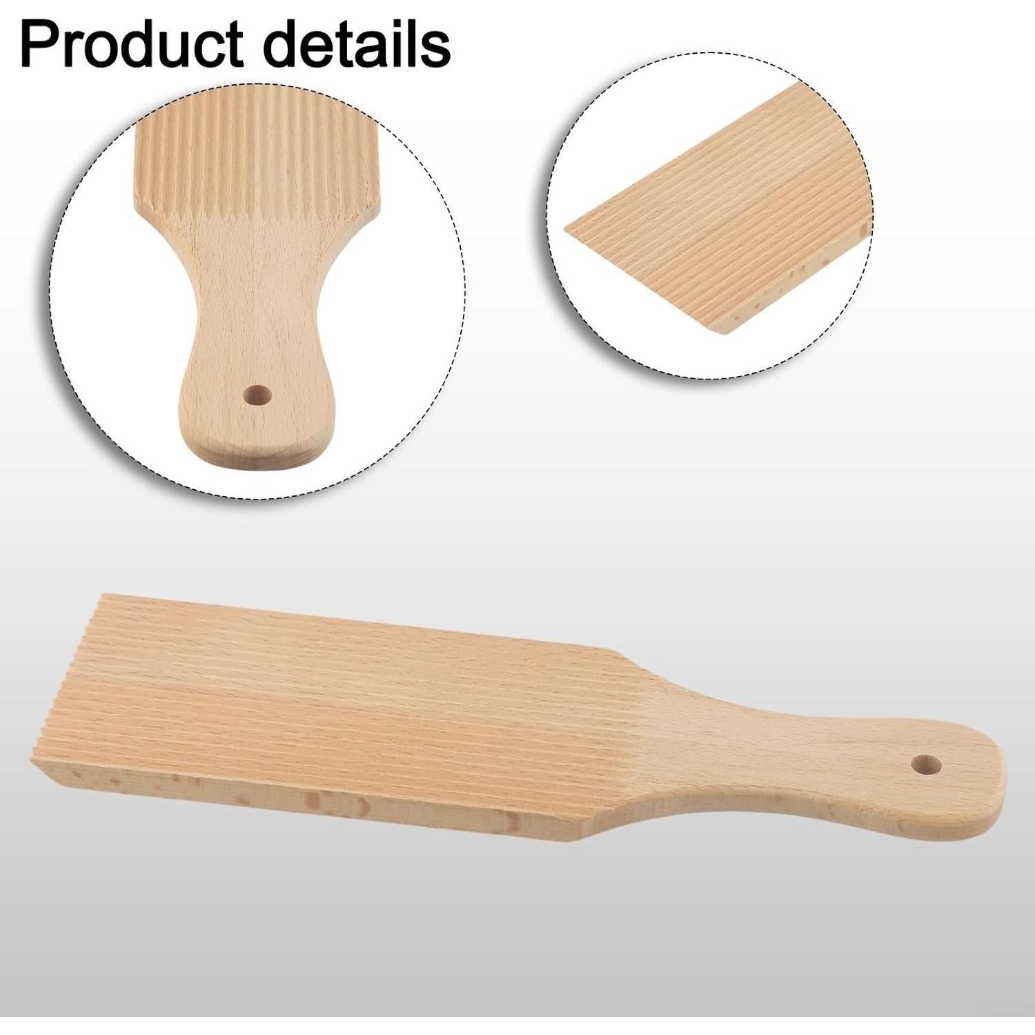 Tablas de Gnocchi y Palas de Mantequilla de Madera 24x7cm FANG