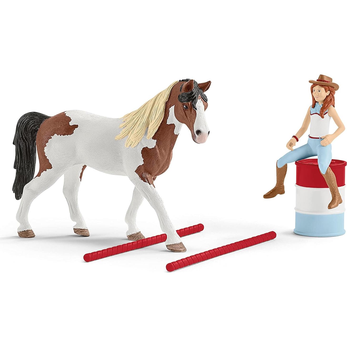 SCHLEICH HORSE CLUB HANNAH'S WESTERN RIDING SET