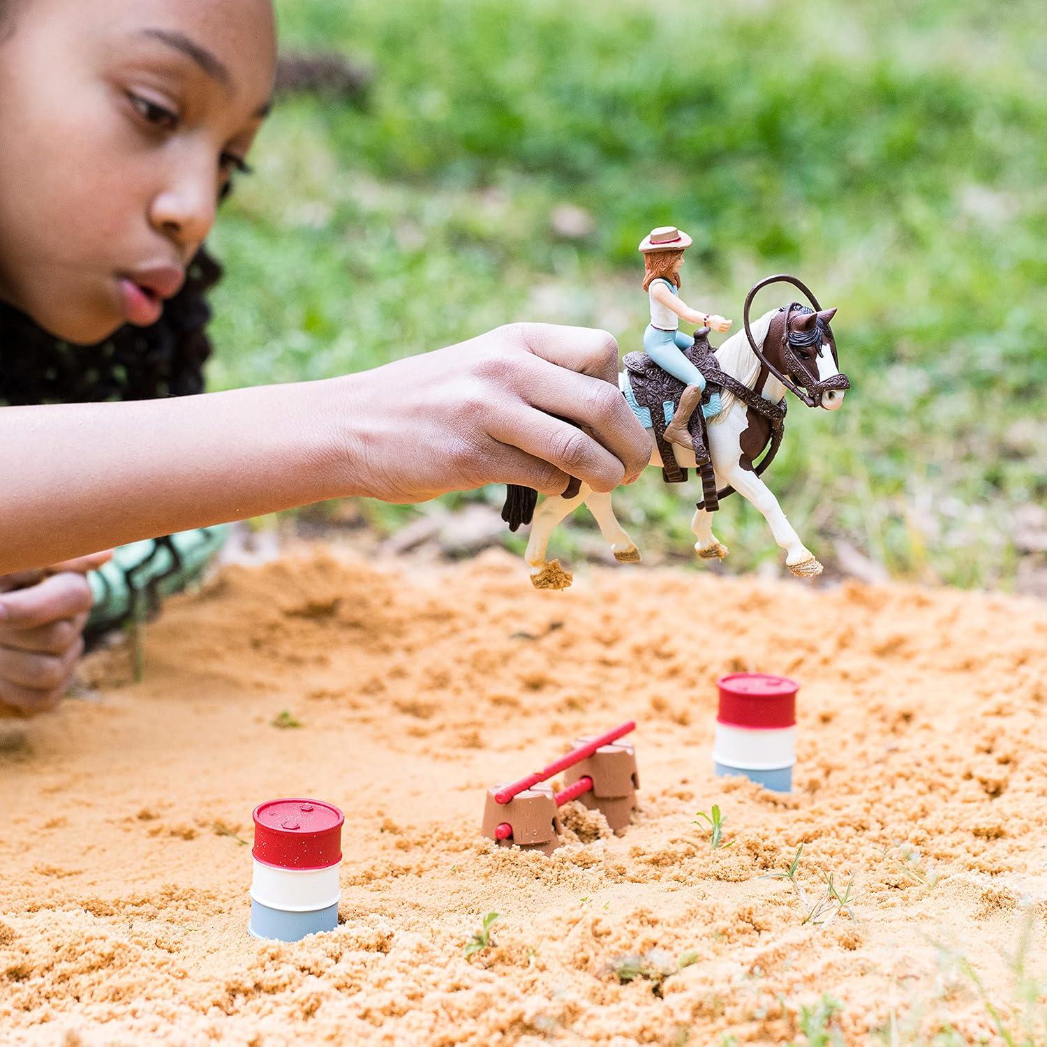SCHLEICH HORSE CLUB HANNAH'S WESTERN RIDING SET