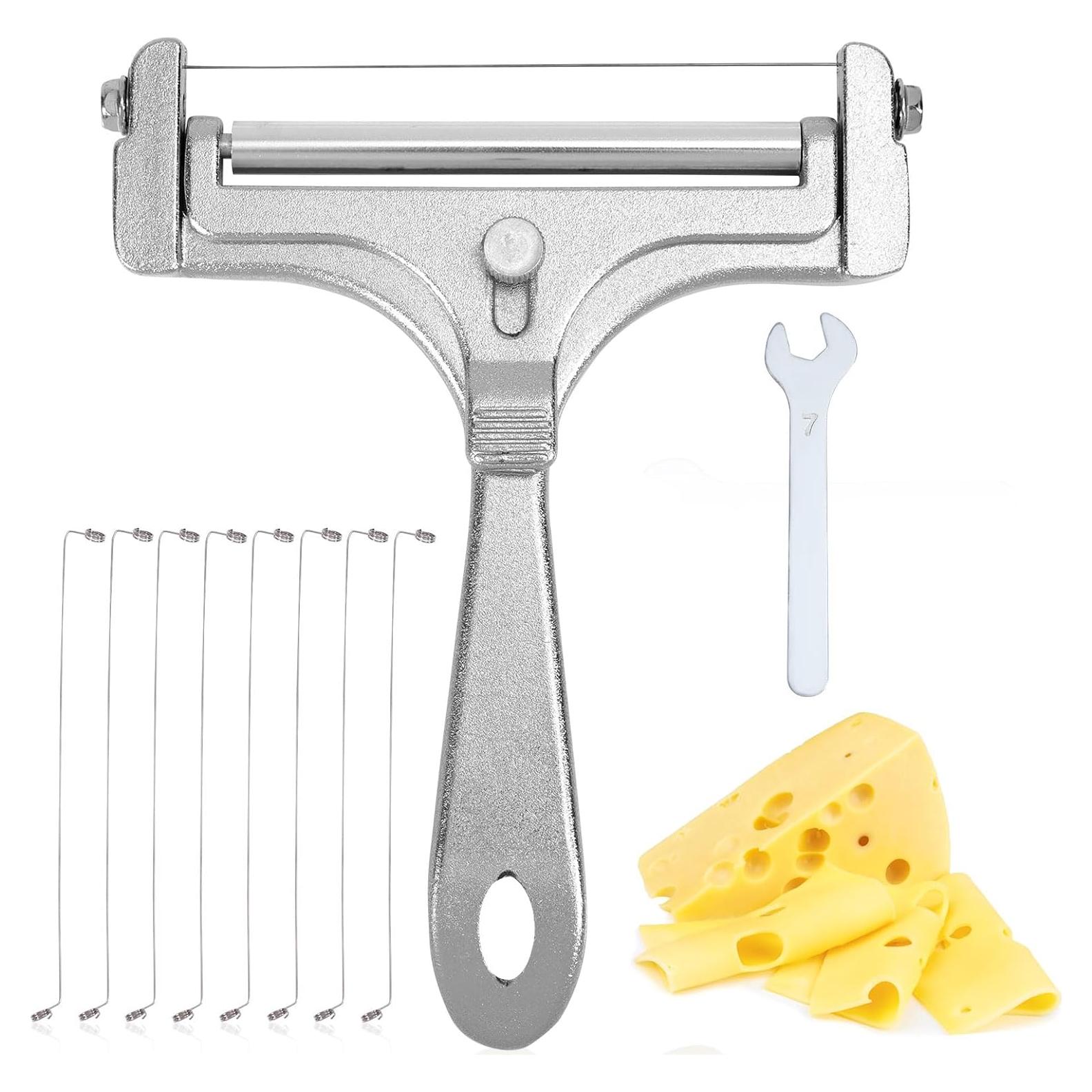 Cortador de Queso de Alambre Gosknor con 8 Cables Repuestos