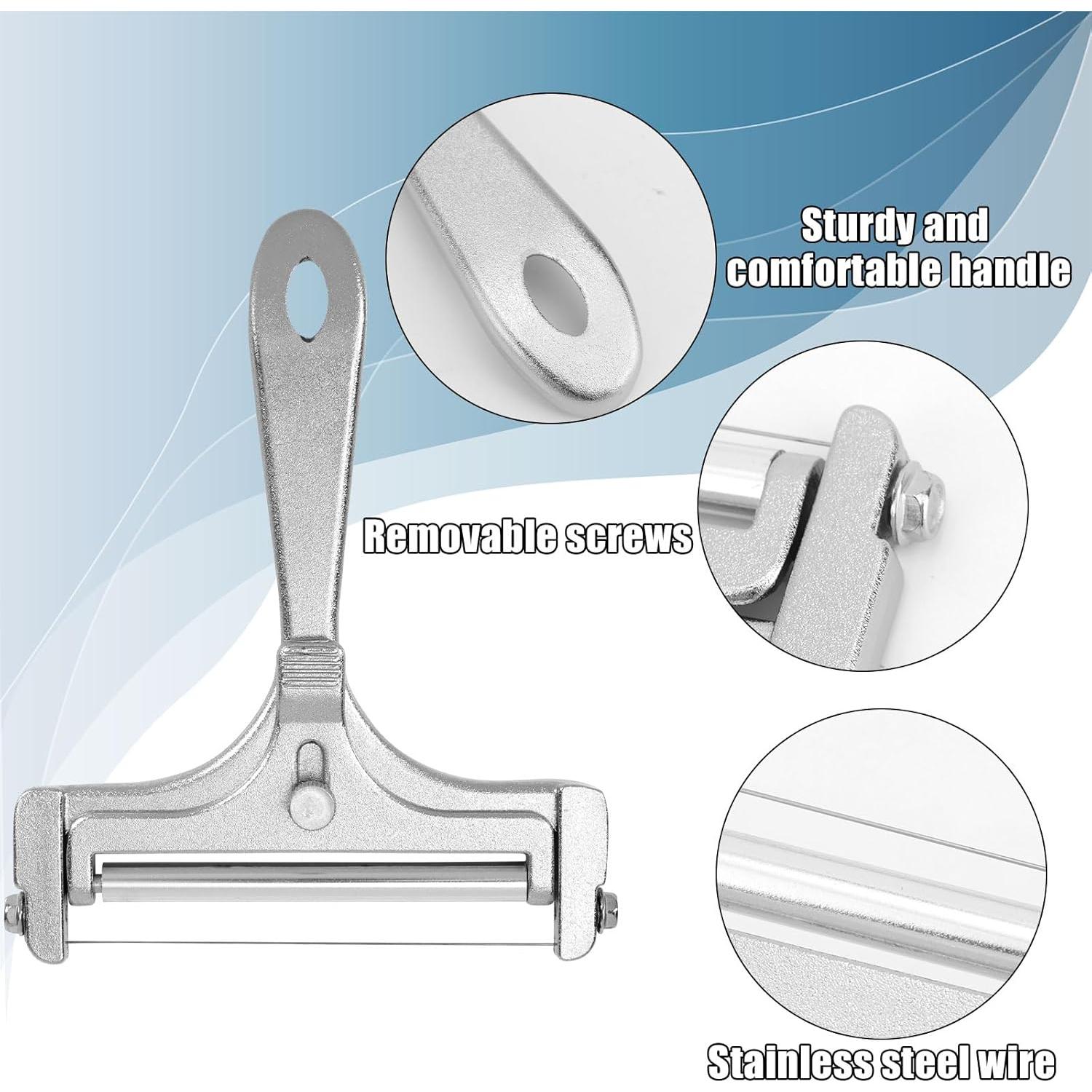 Cortador de Queso de Alambre Gosknor con 8 Cables Repuestos