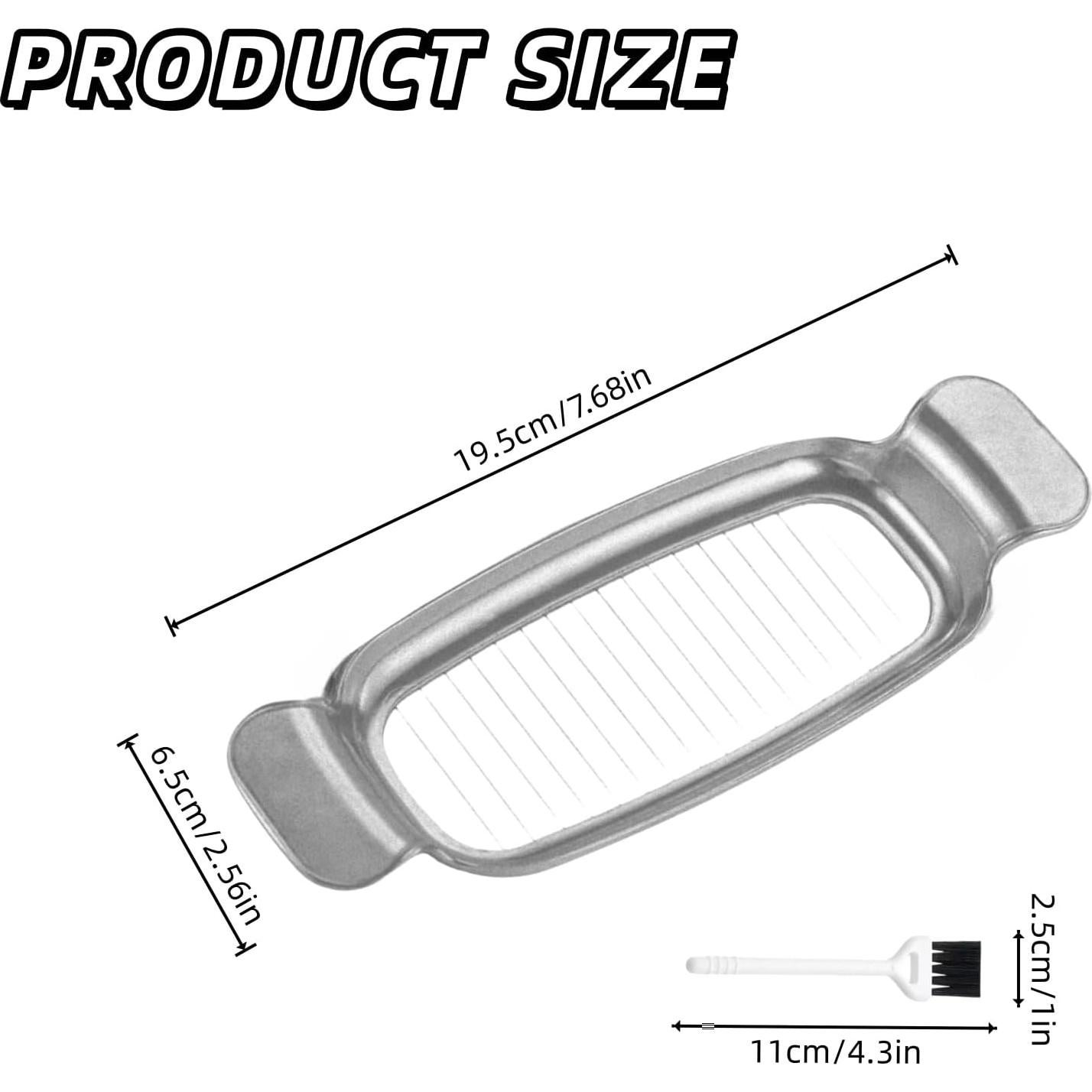 Cortador de Mantequilla y Queso Genérico Acero Inoxidable 19.5x6.8cm