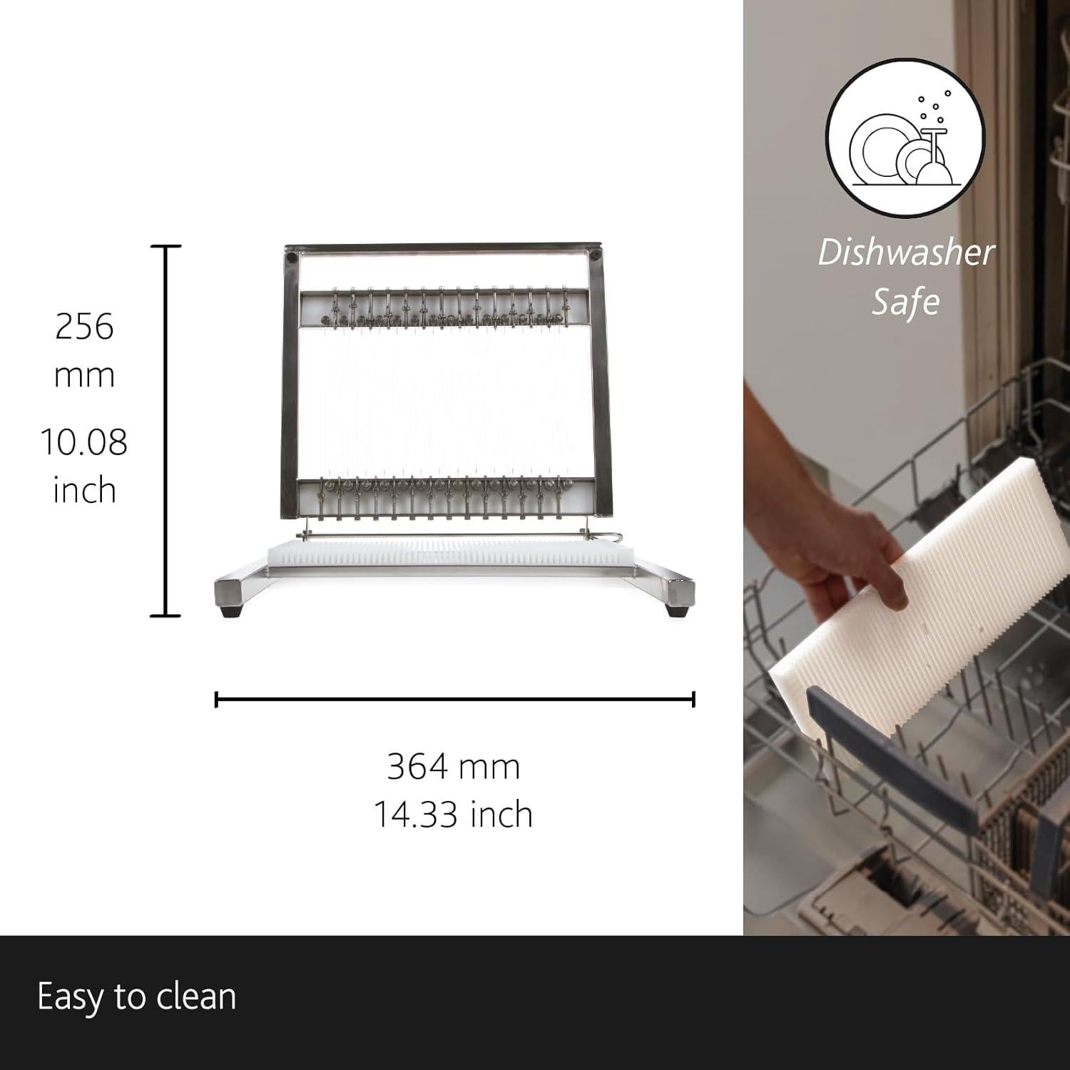 Cortador de Queso Suave BOSKA Acero Inoxidable 37.2x34.7cm