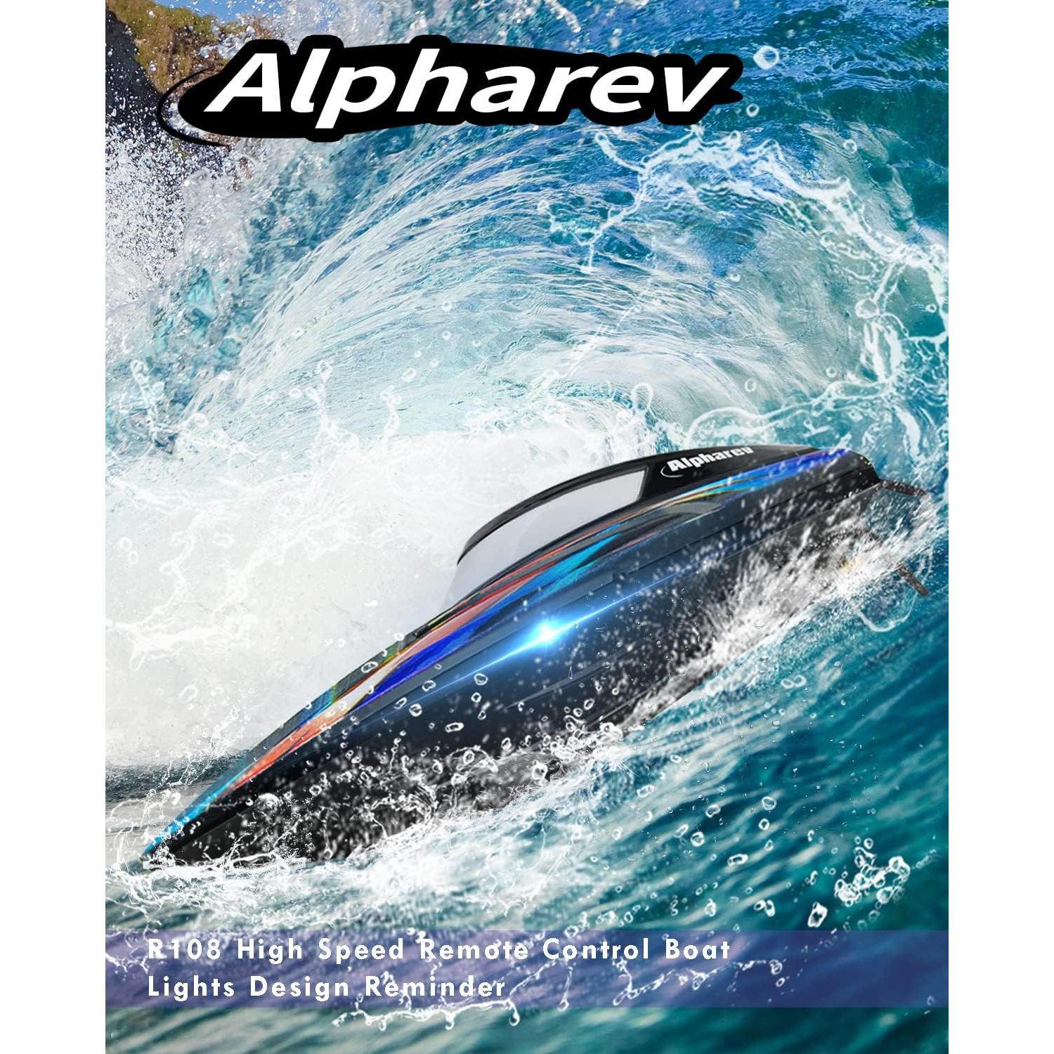 Barco RC AlphaRev R308MINI 2 Paquetes 32 km/h