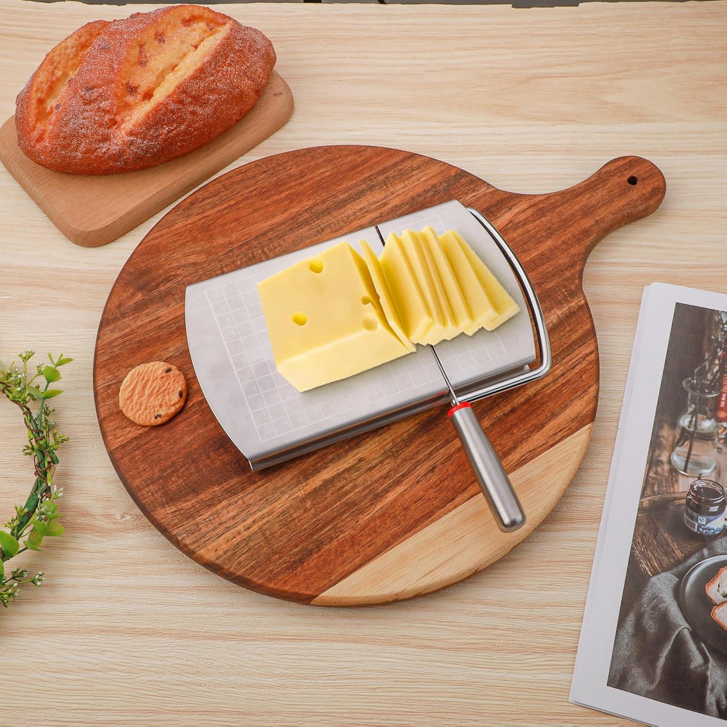 Cortador de Queso NQEUEPN Acero Inoxidable 22x21.1cm