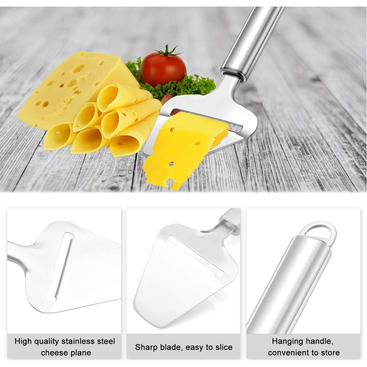 Set Cortador de Queso WarmHut Acero Inoxidable 2 Piezas