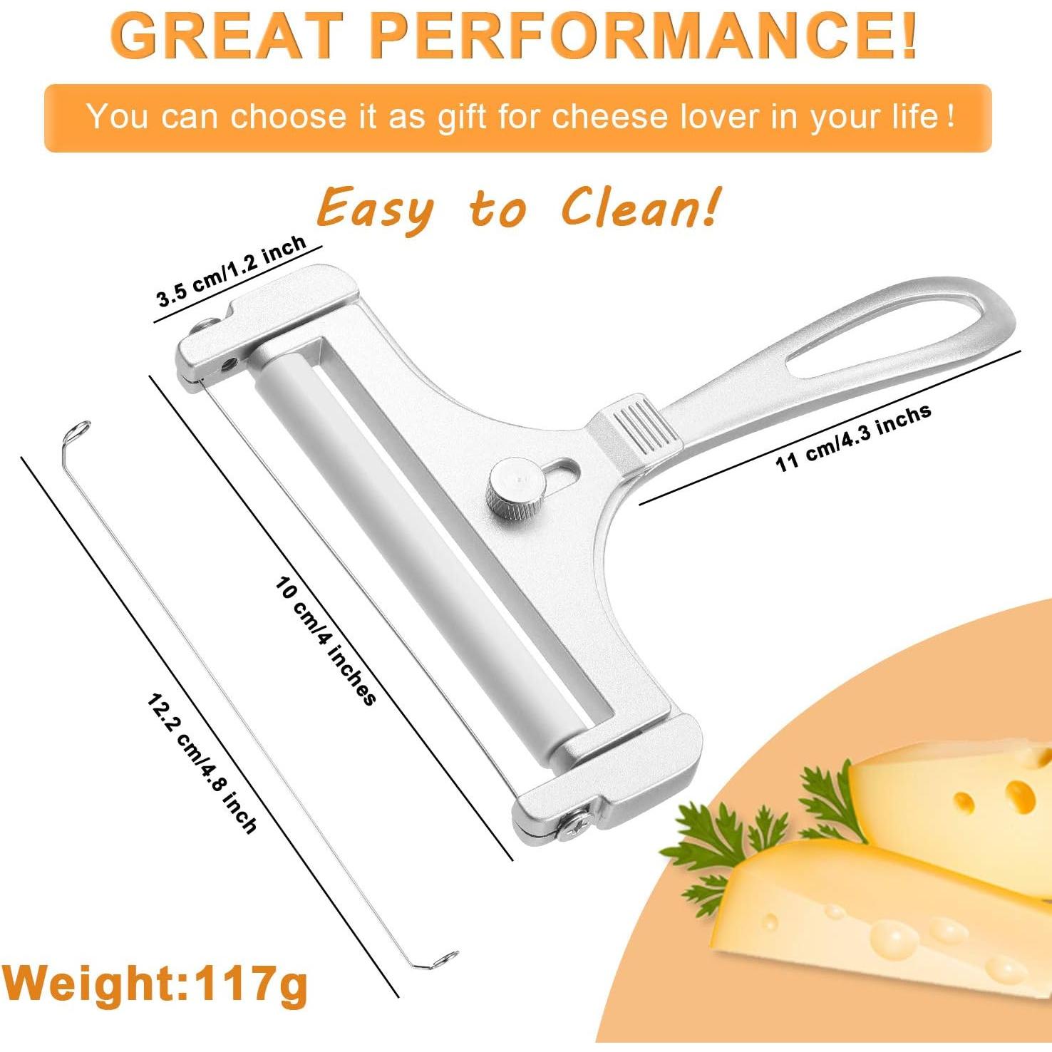 Cortador de Queso Ajustable Patelai Acero Inoxidable 14.5 cm