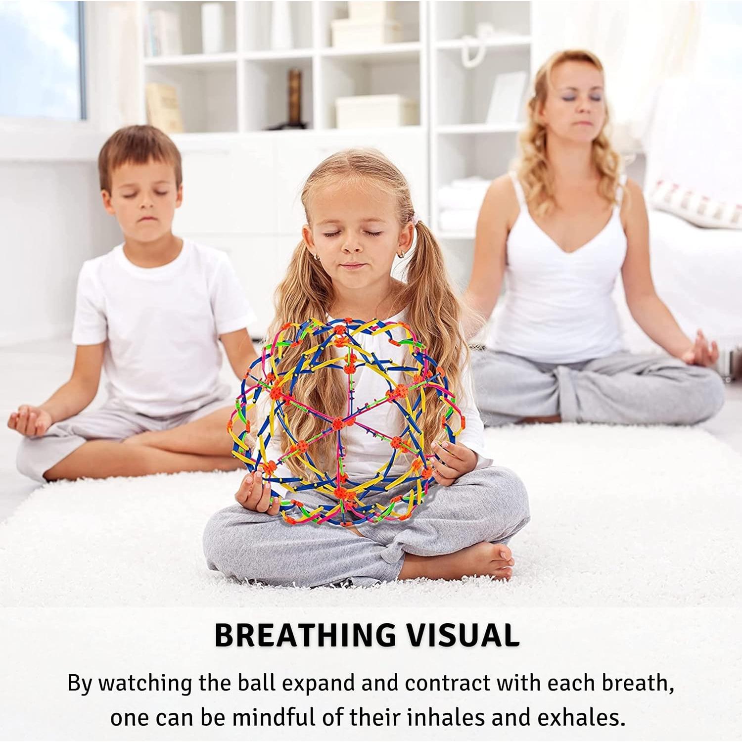 Bola Expandible 4E's Novelty, Esfera Sensorial Multicolor