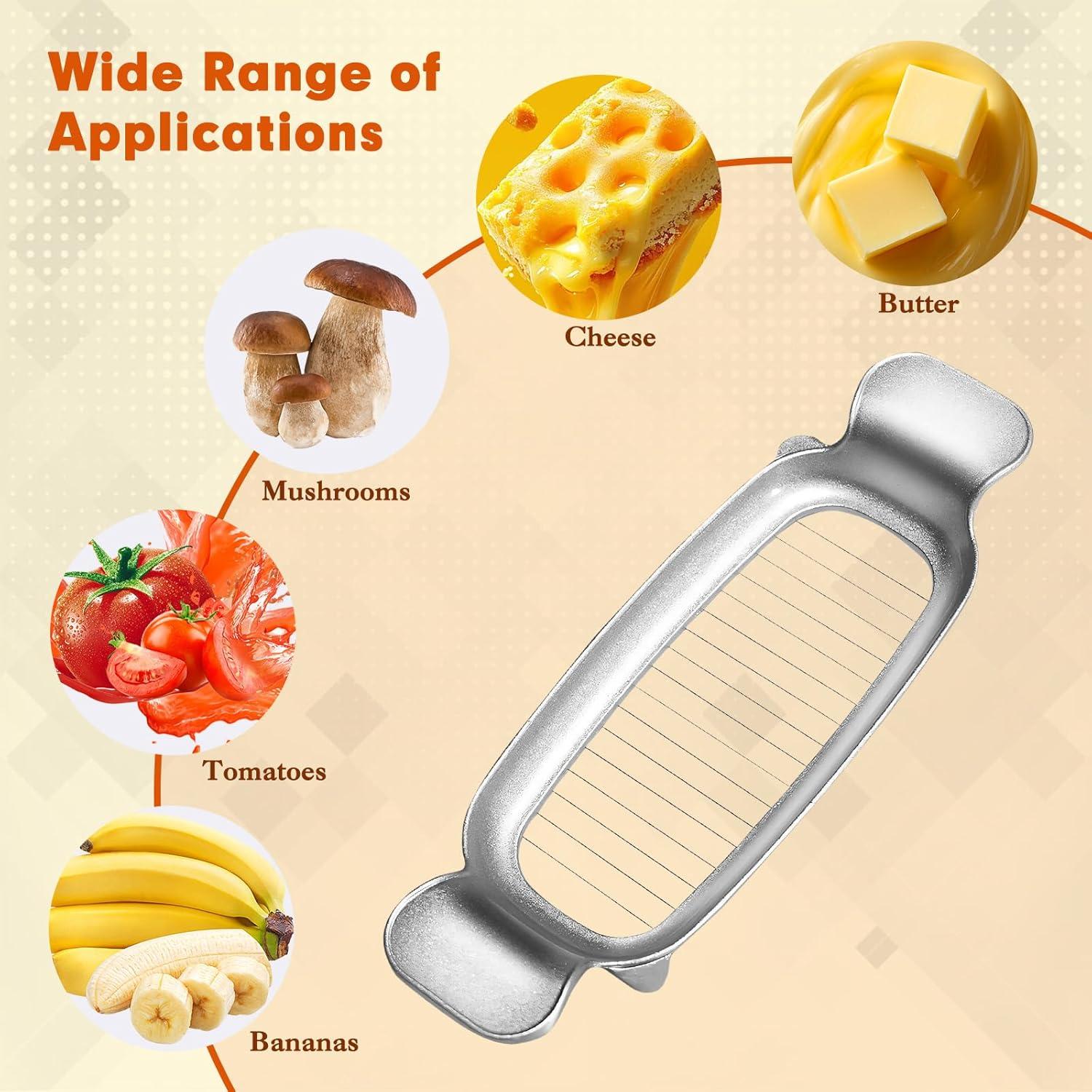 Cortador de Mantequilla y Queso Tzwhwcx 19.5x6.6 cm Ergonómico