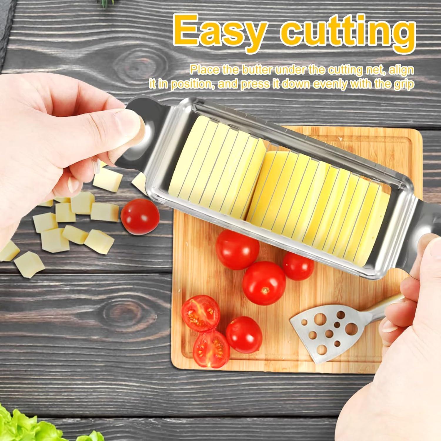 Cortador de Queso ADULLPONY 18 Cuerdas Acero Inoxidable 1 cm