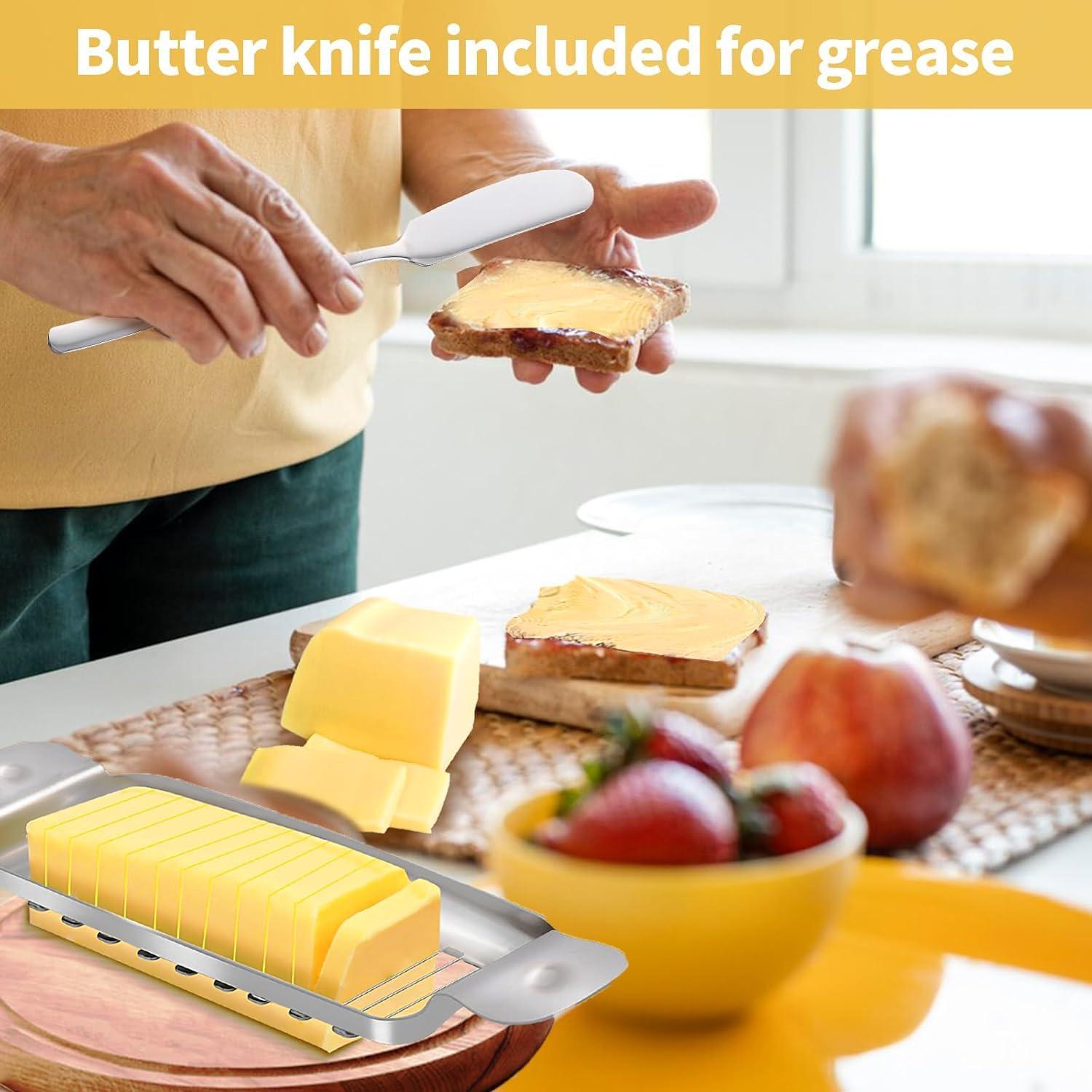 Cortador de Queso ADULLPONY 18 Cuerdas Acero Inoxidable 1 cm