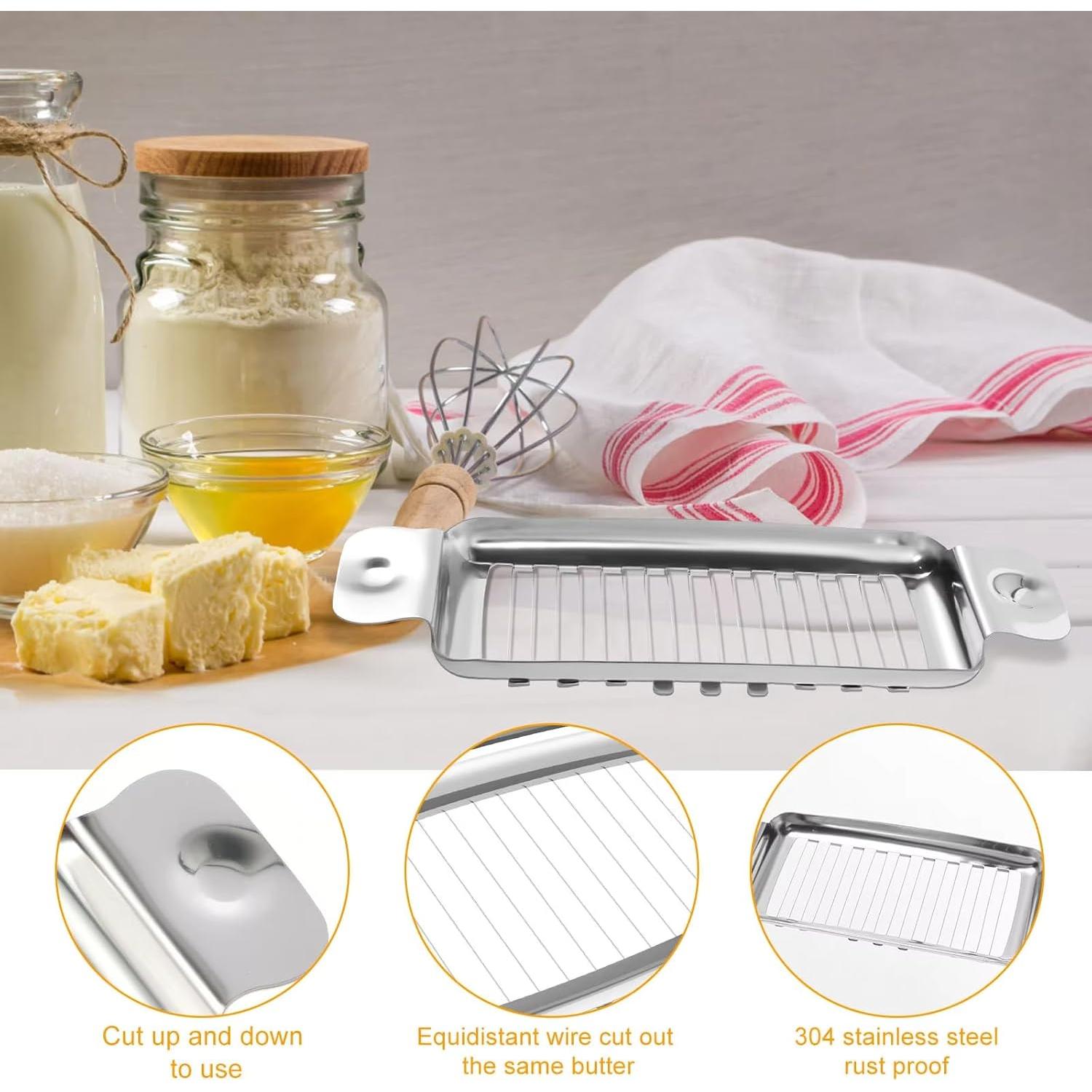 Cortador de Queso ADULLPONY 18 Cuerdas Acero Inoxidable 1 cm