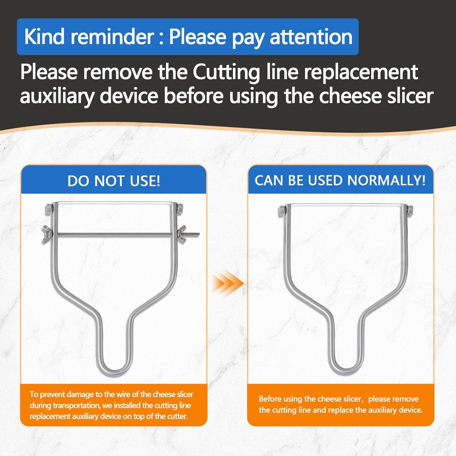 Cortador de Queso Xinglinsaiter con 4 Cables Reemplazables